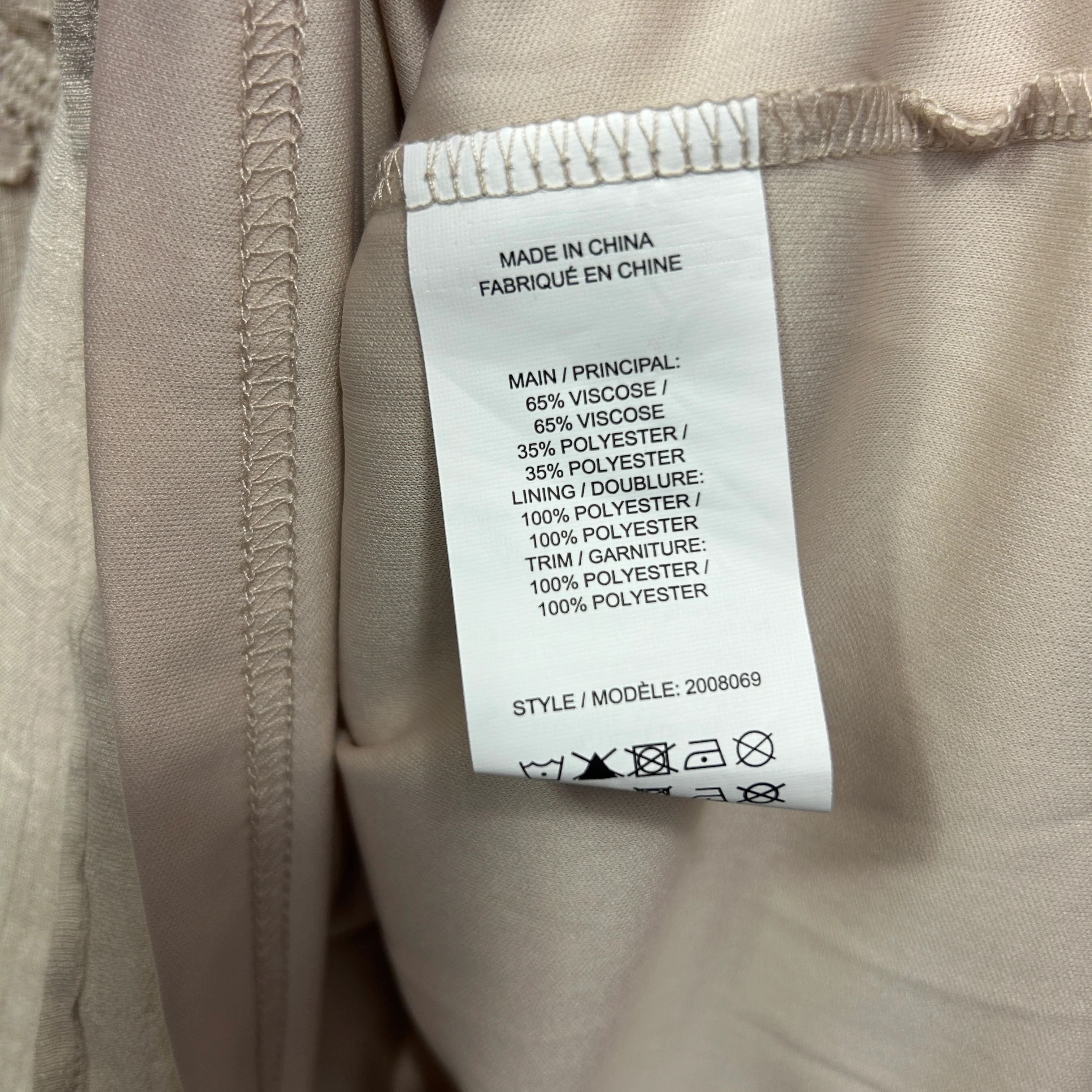 Millers Top Size 14 Beige Natural 3/4 Sleeve New - Image 5