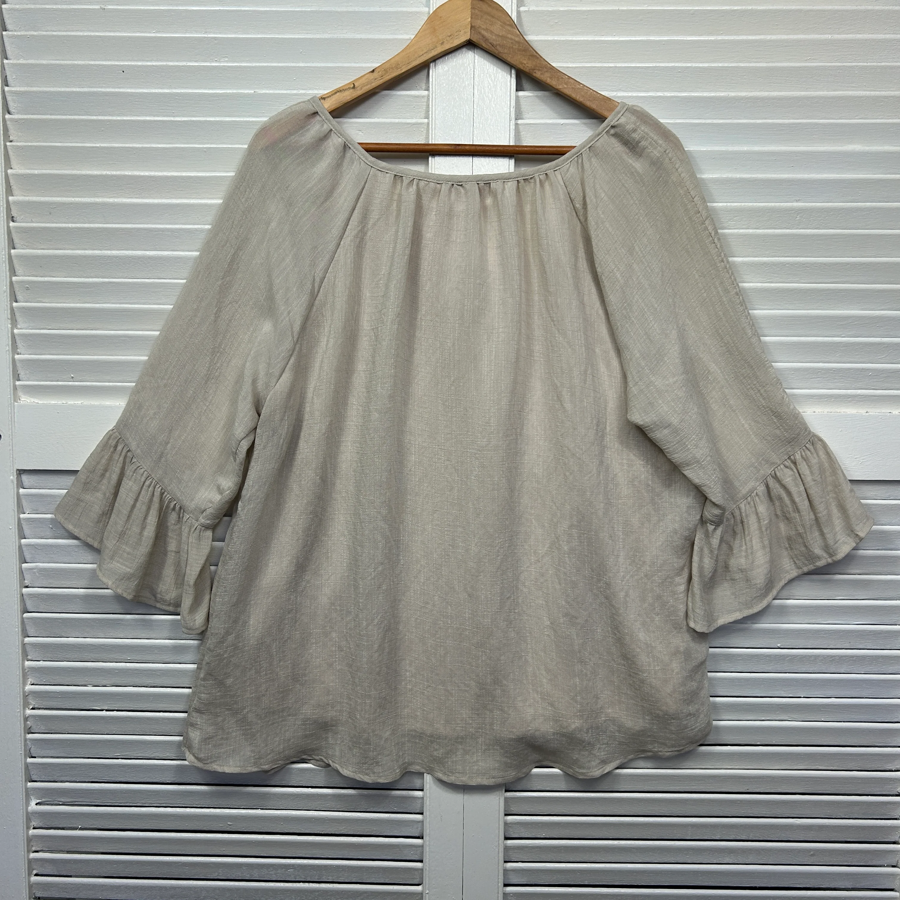 Millers Top Size 14 Beige Natural 3/4 Sleeve New - Image 6