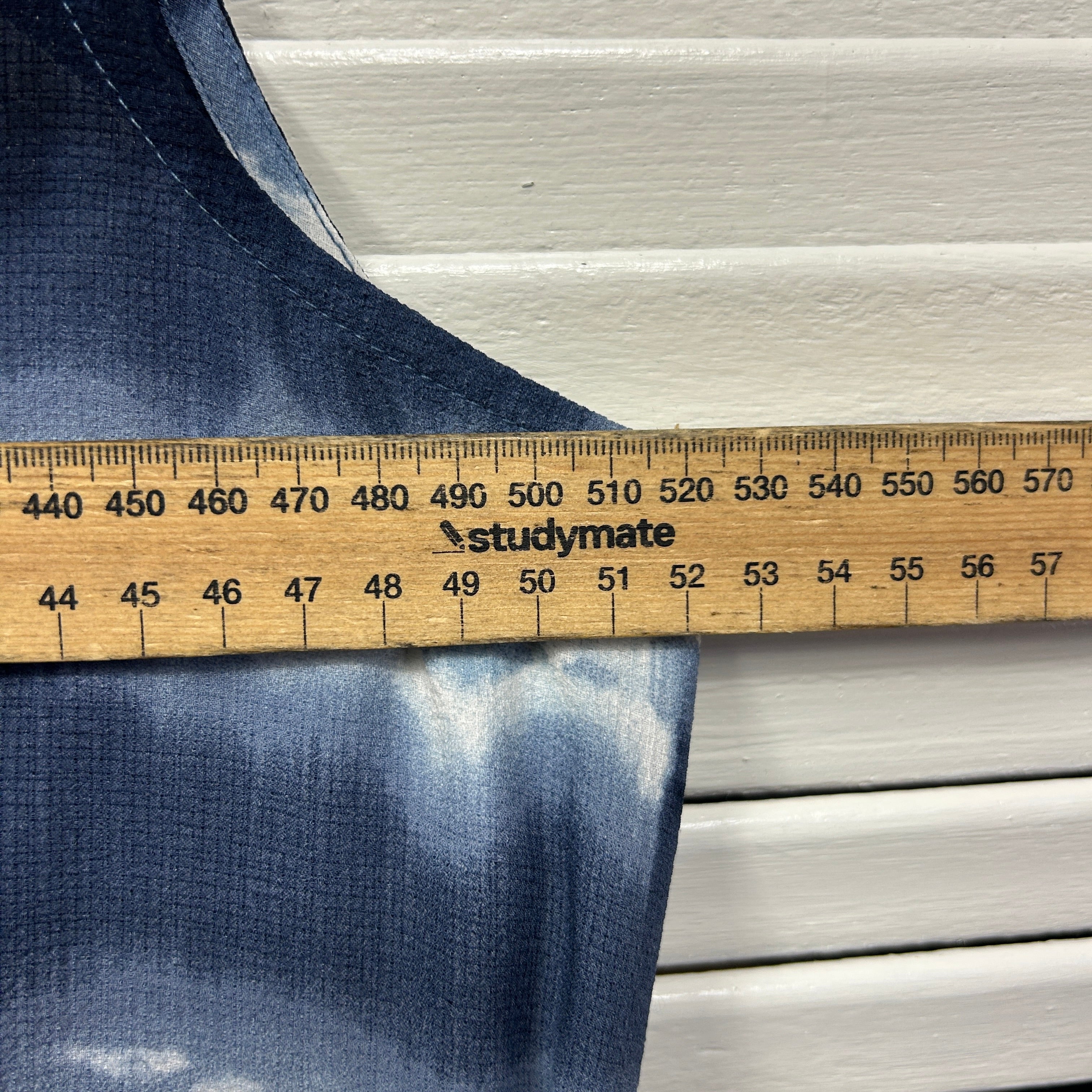 Target Maxi Dress Size 14 Sleeveless Tie-Dye Belt - Image 7