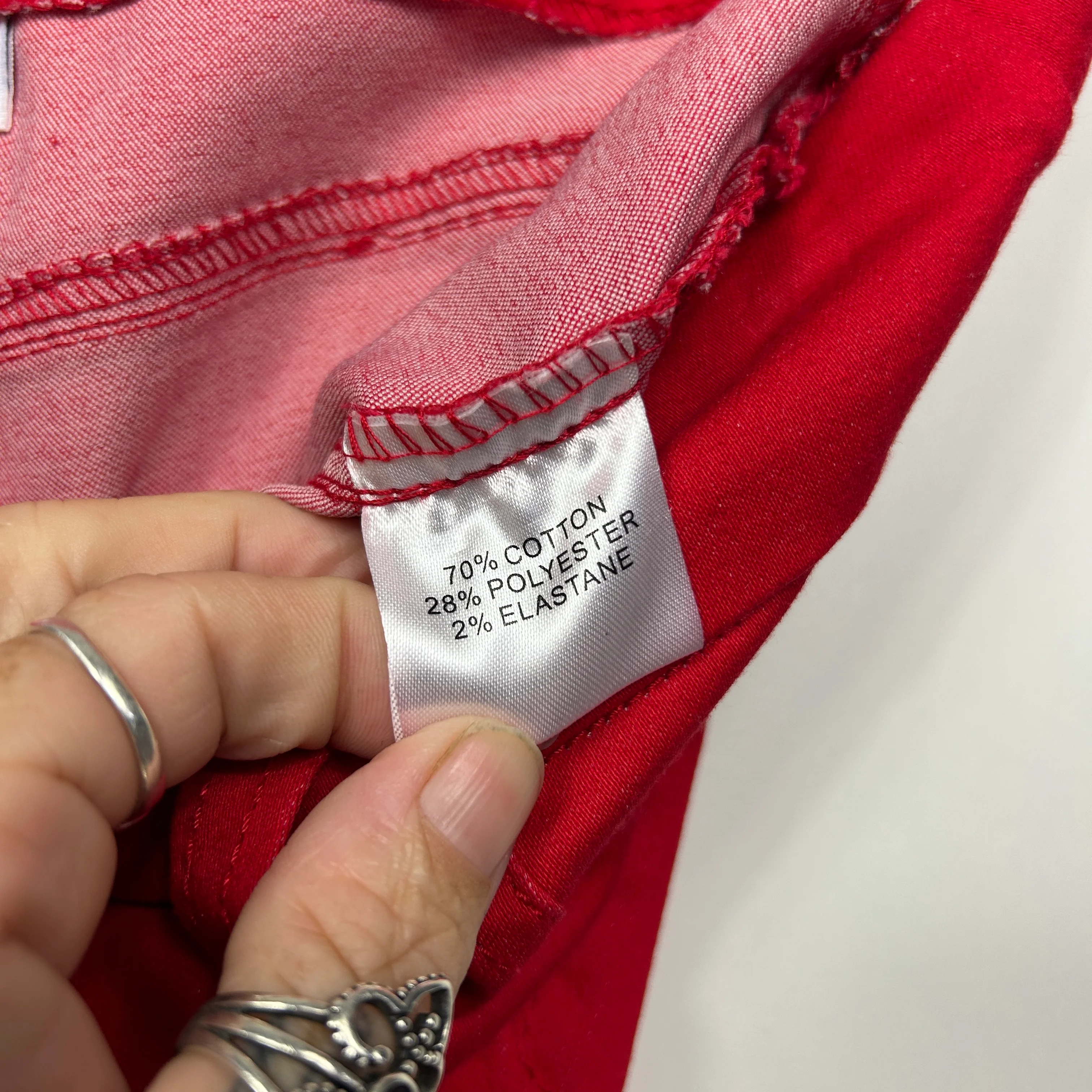 Millers Pants Size 14 Red Pull On - Image 5
