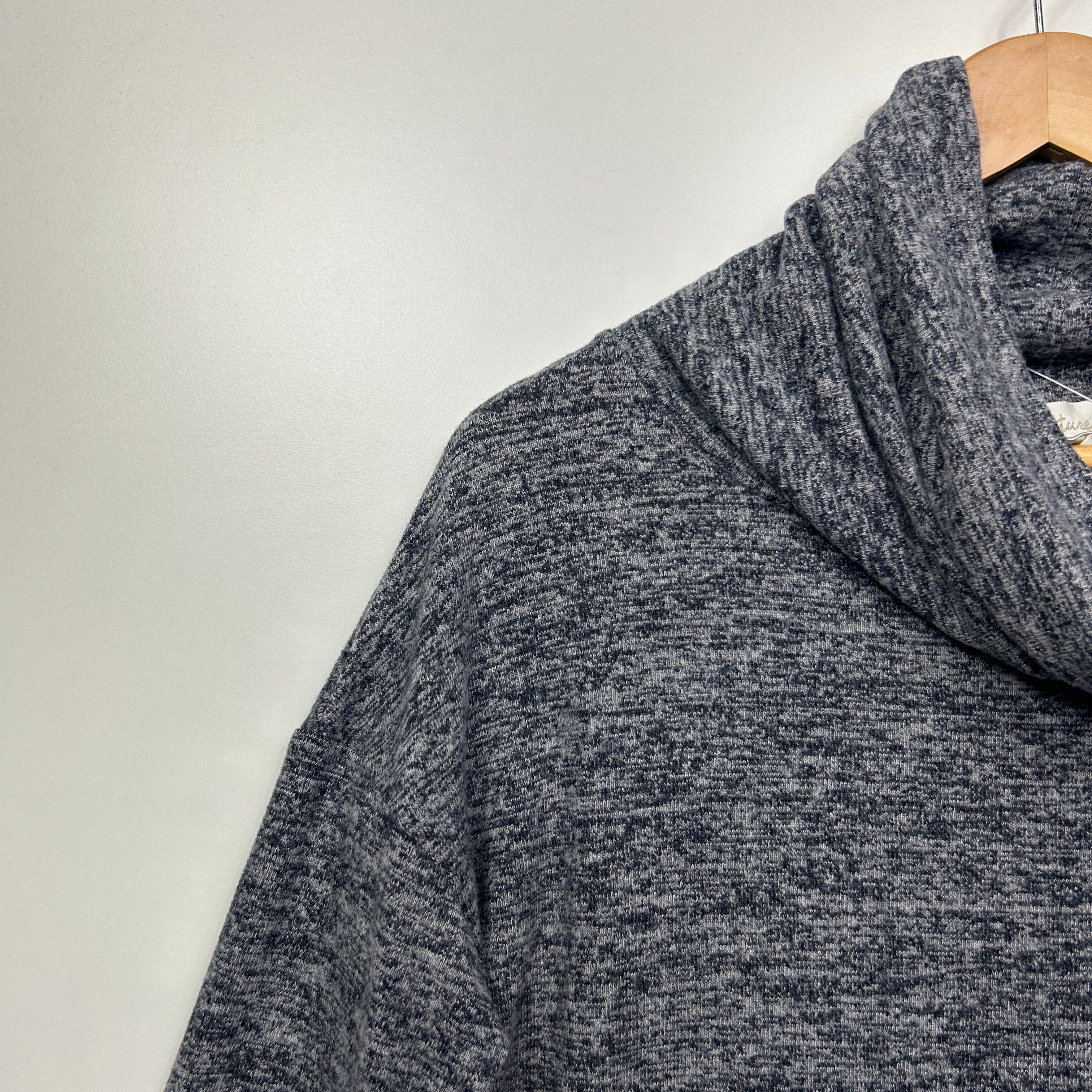 Capture Dress Size 14 Grey Cowl Neck New - Image 2