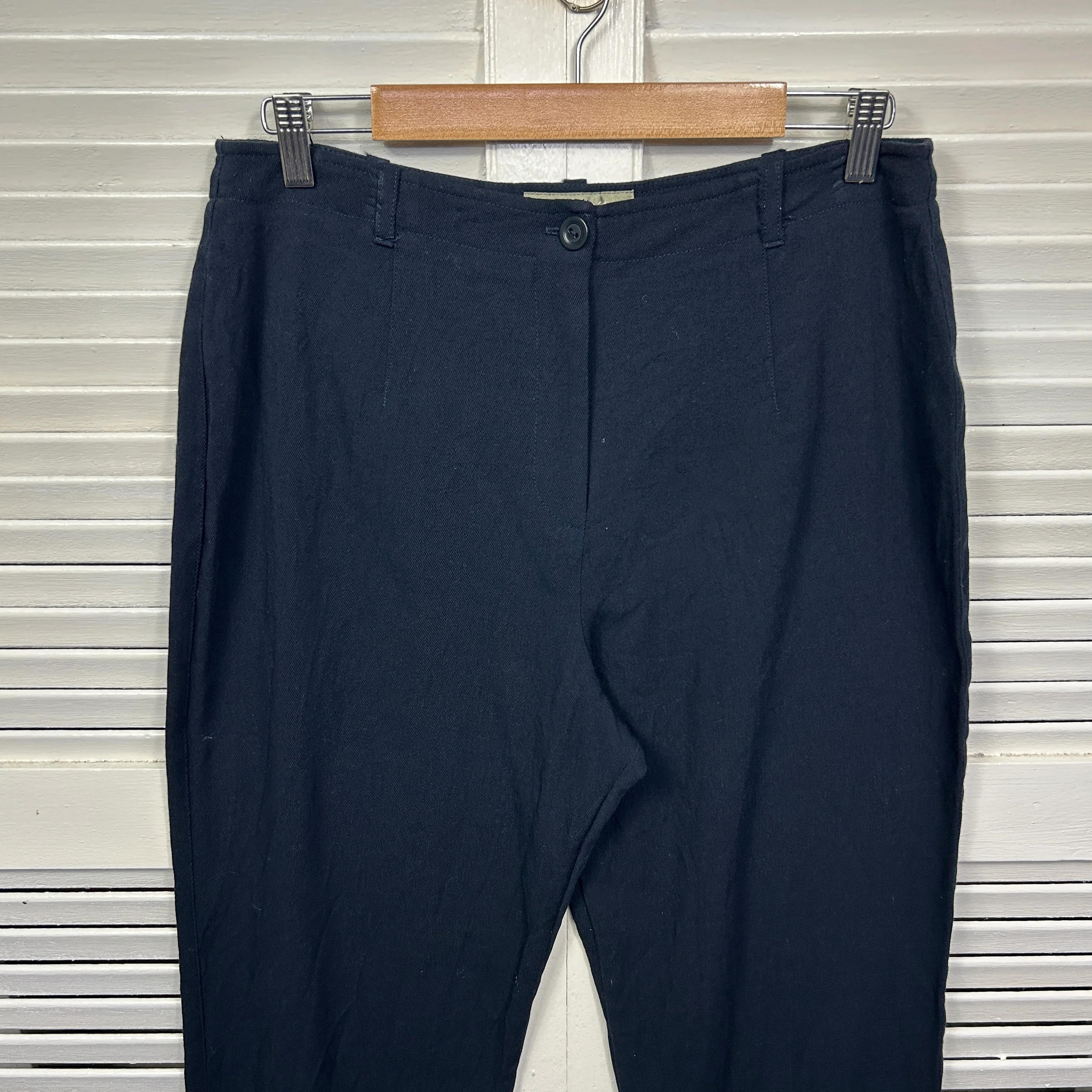 Vintage Perri Cutten Wool Pants Size 16 Black - Image 3