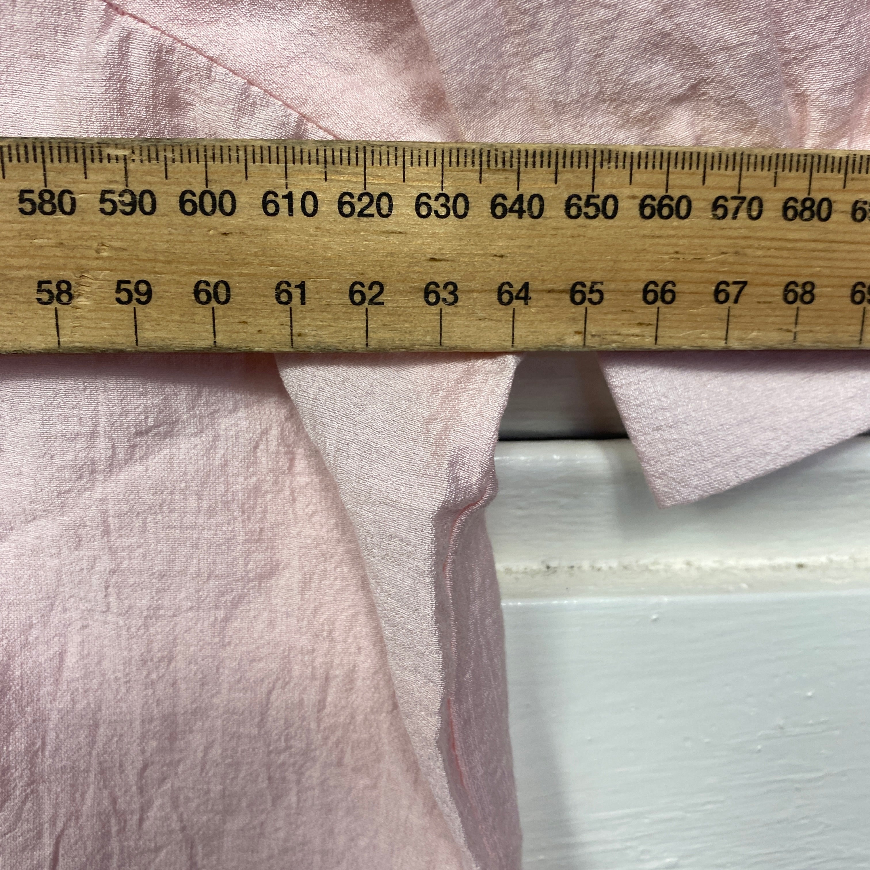 Willow Tree Top Size 14 Pink Short Sleeve Viscose Blend - Image 7