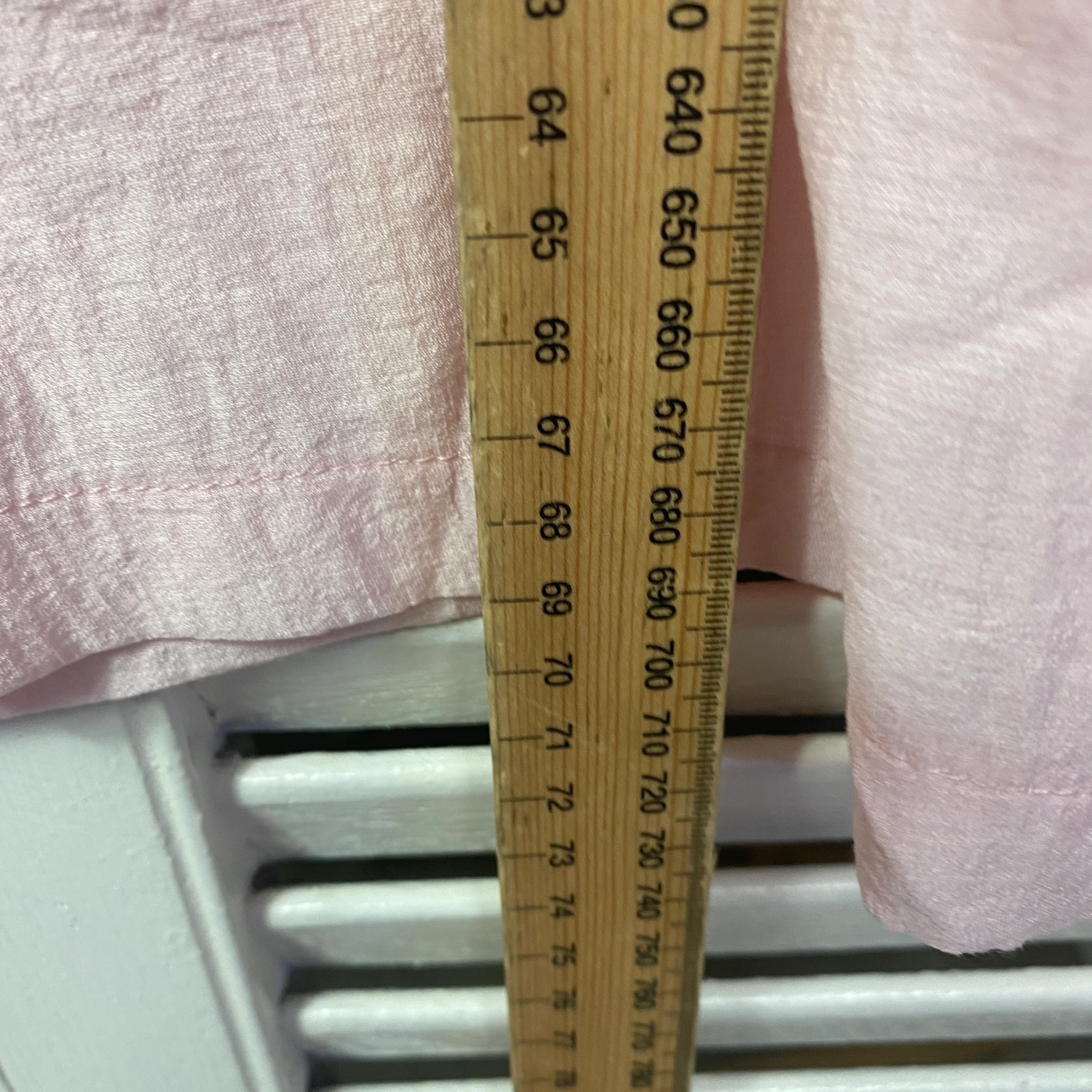 Willow Tree Top Size 14 Pink Short Sleeve Viscose Blend - Image 8