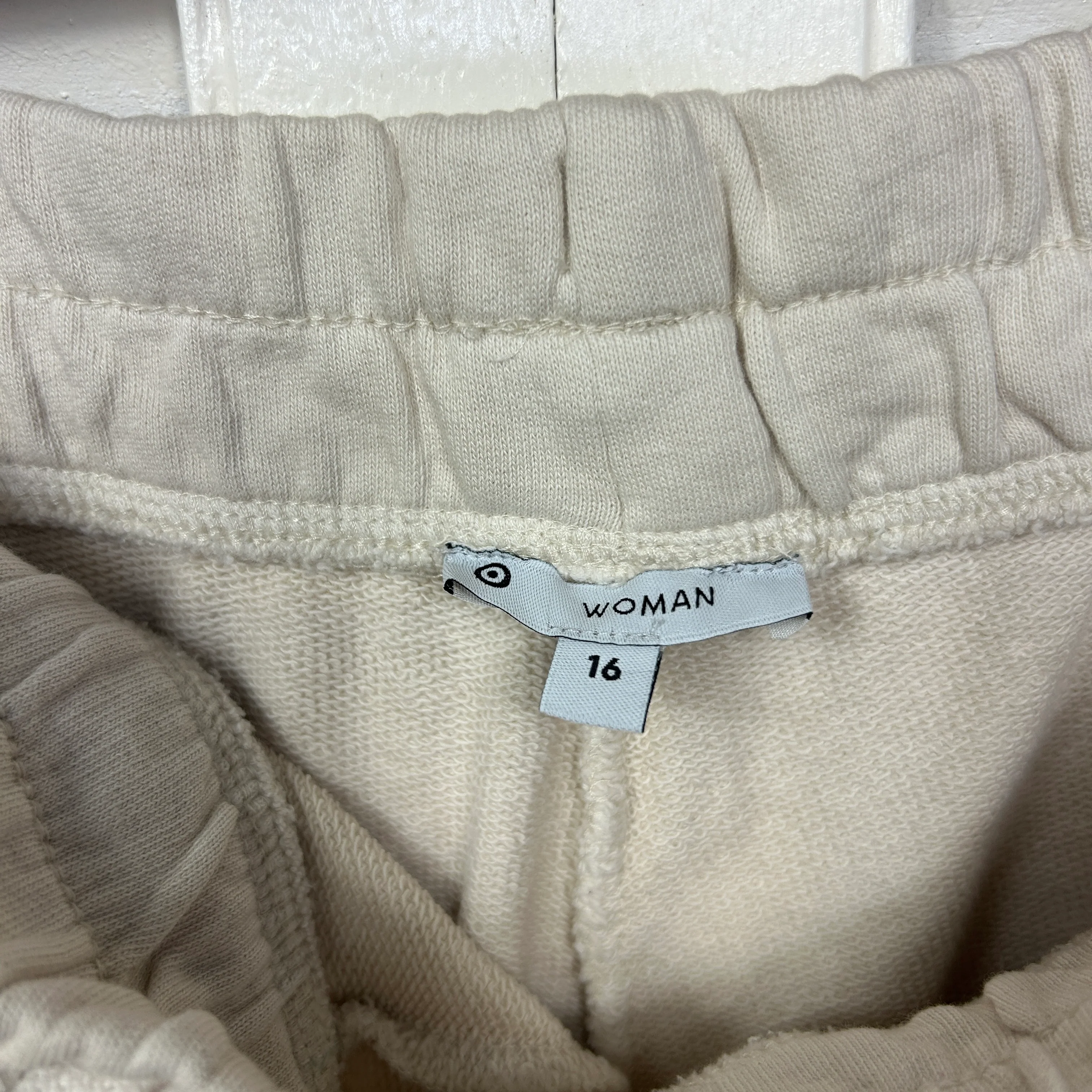 Target Sweat Pants Size 16 Beige Pockets Activewear - Image 5