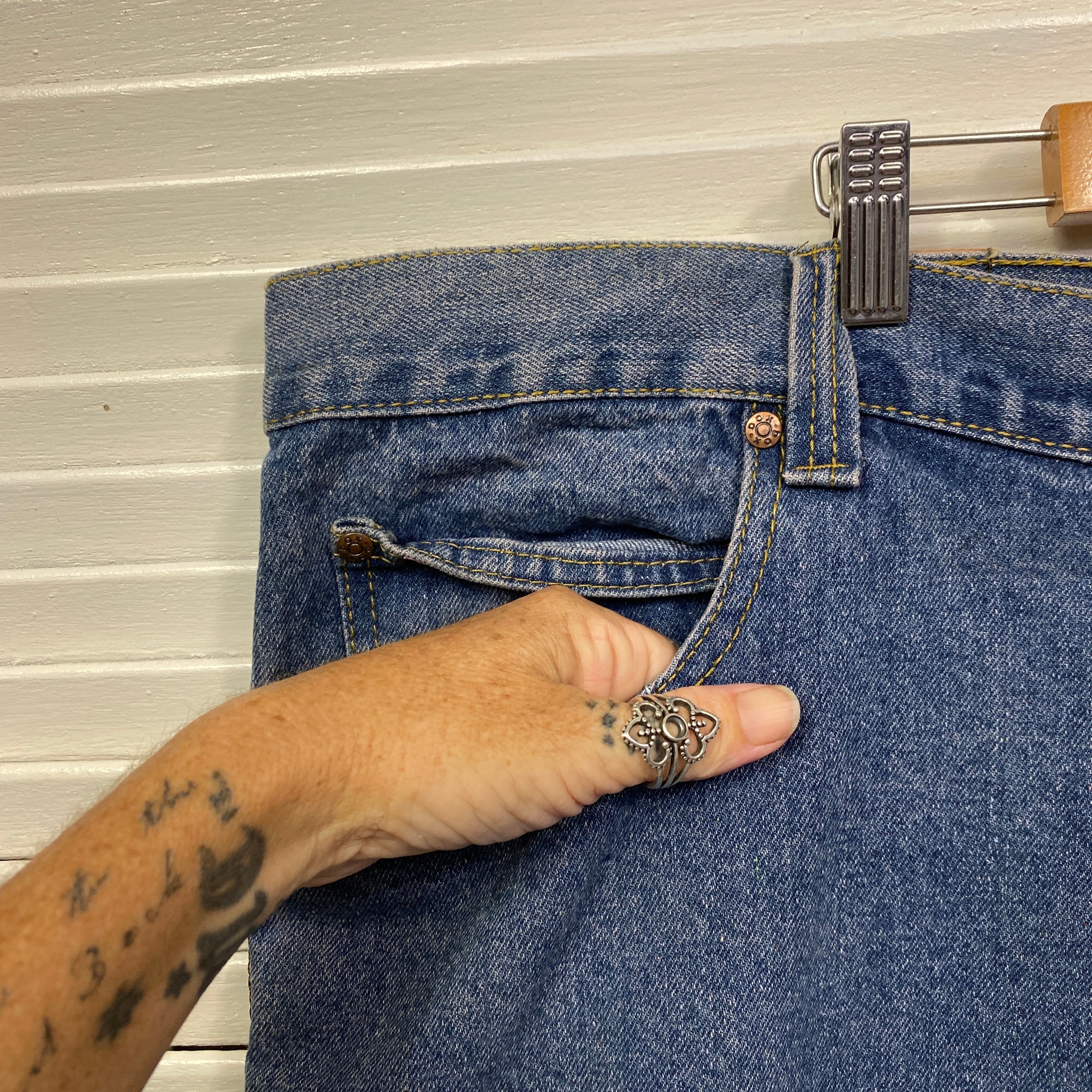 Doubleox Denim Shorts Size 137 Mens - Image 3