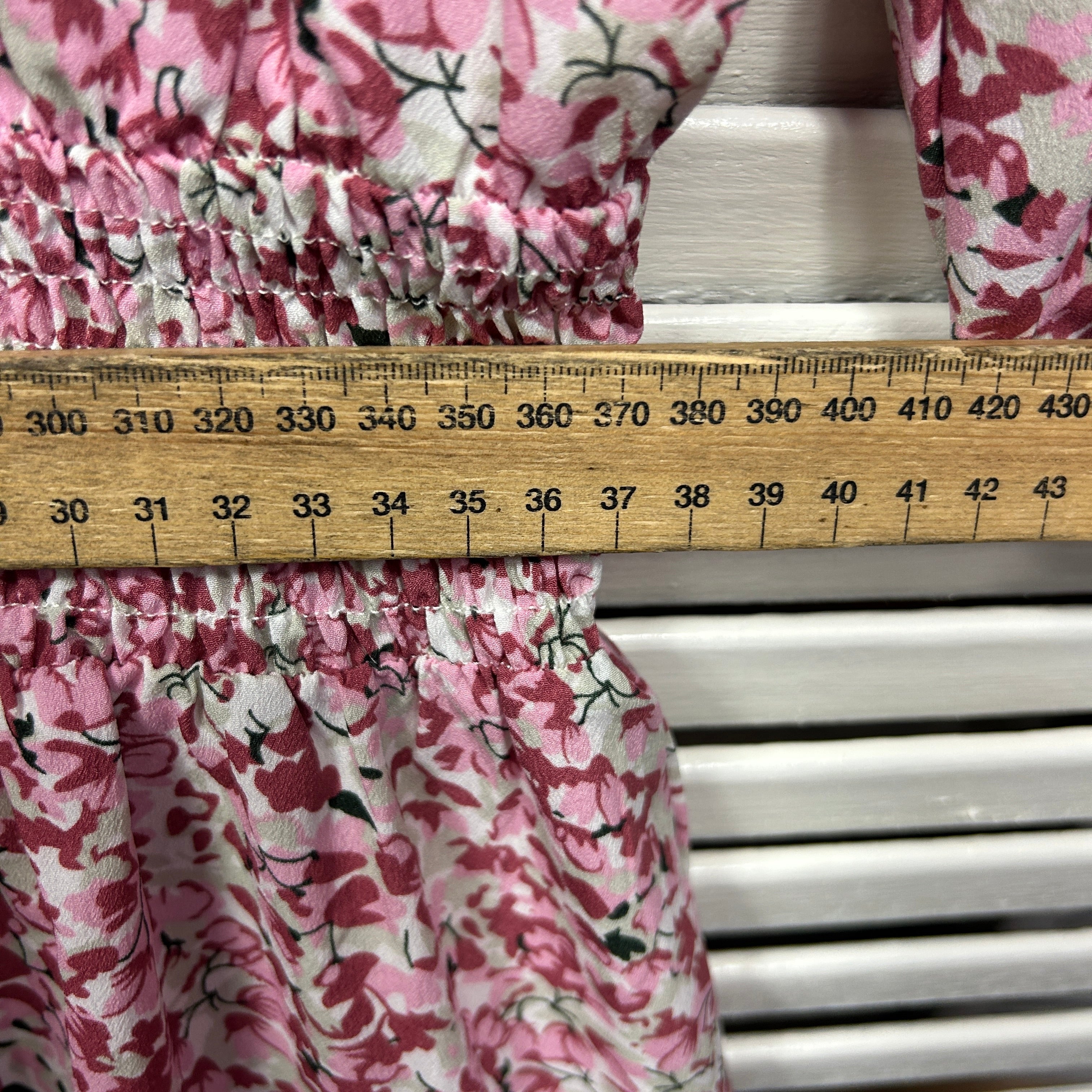 Forecast Dress Sizes 14 Pink Floral Short Sleeve - Image 8