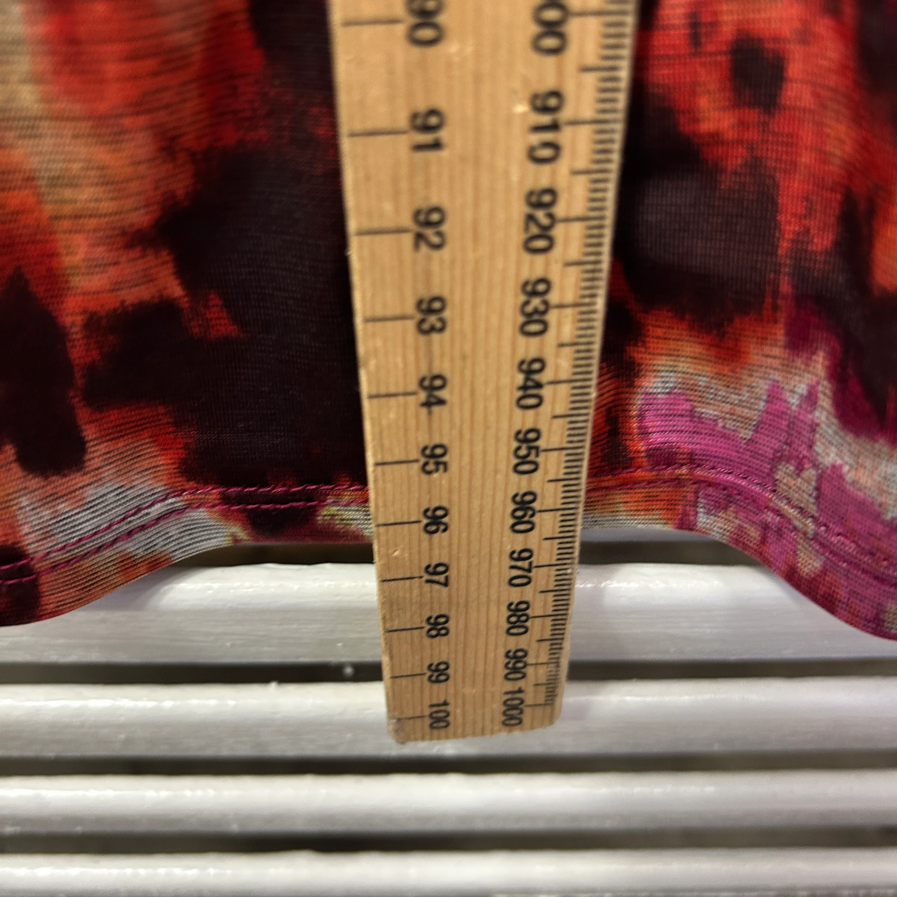 Ronni Nicole Dress Size 14 Short Sleeve Multicoloured Lined - Image 9