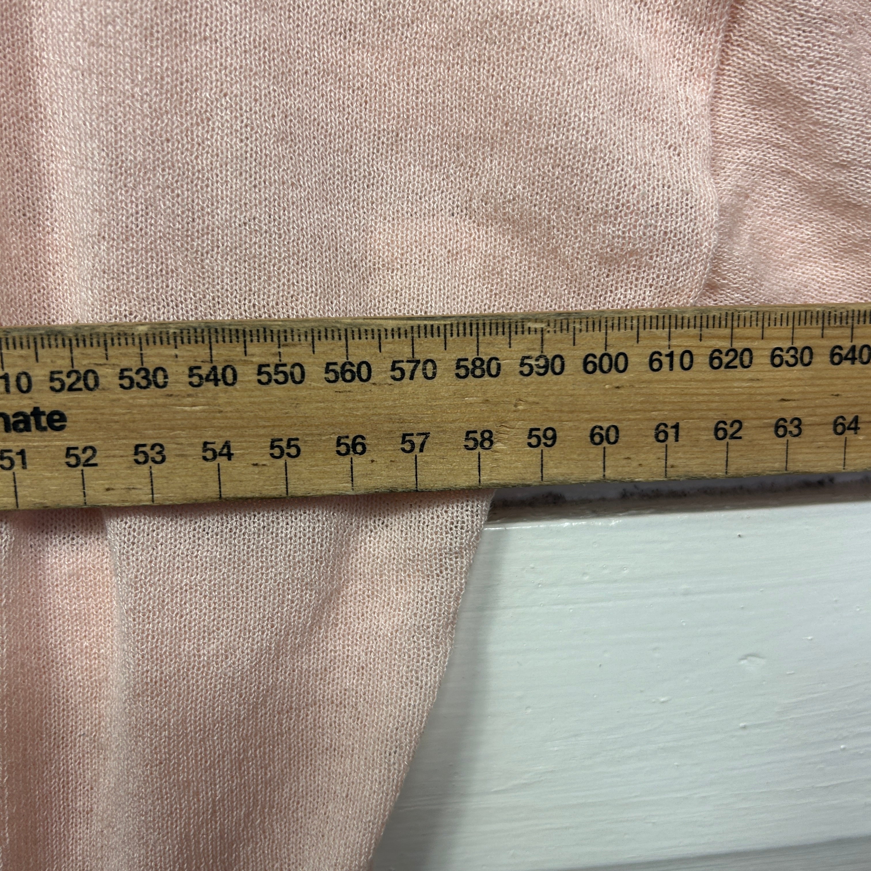 Wallis Cardigan Size 14 Large Peach Longline Pocket - Image 6