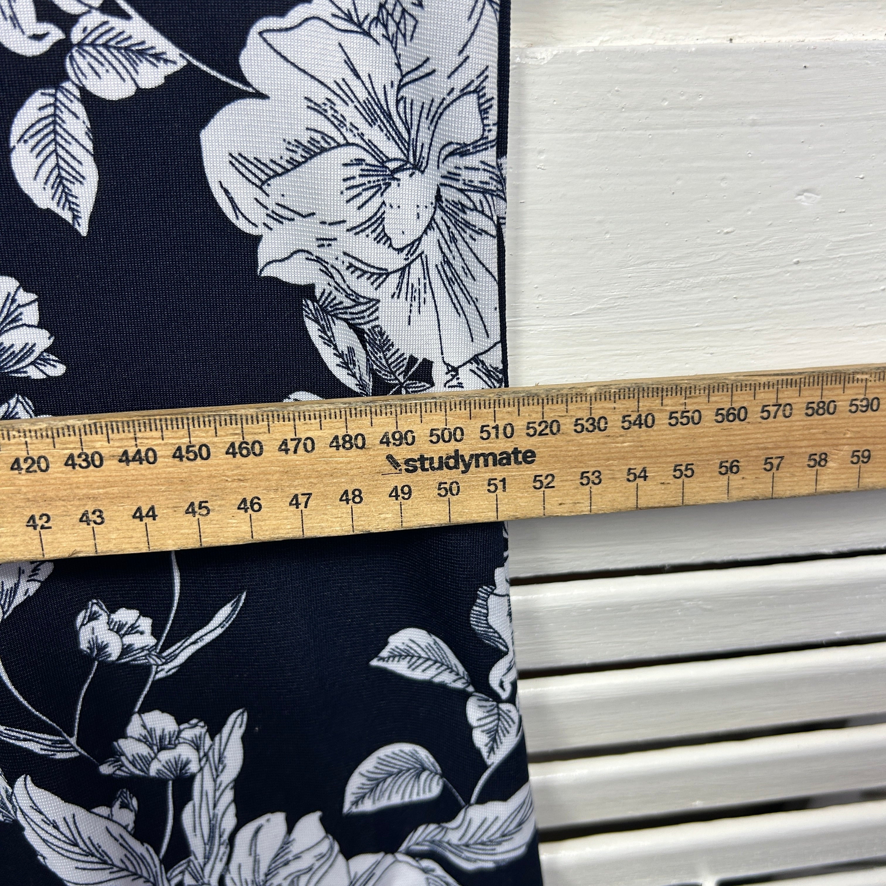 Millers Dress Size 16 Sleeveless Navy White Floral - Image 8