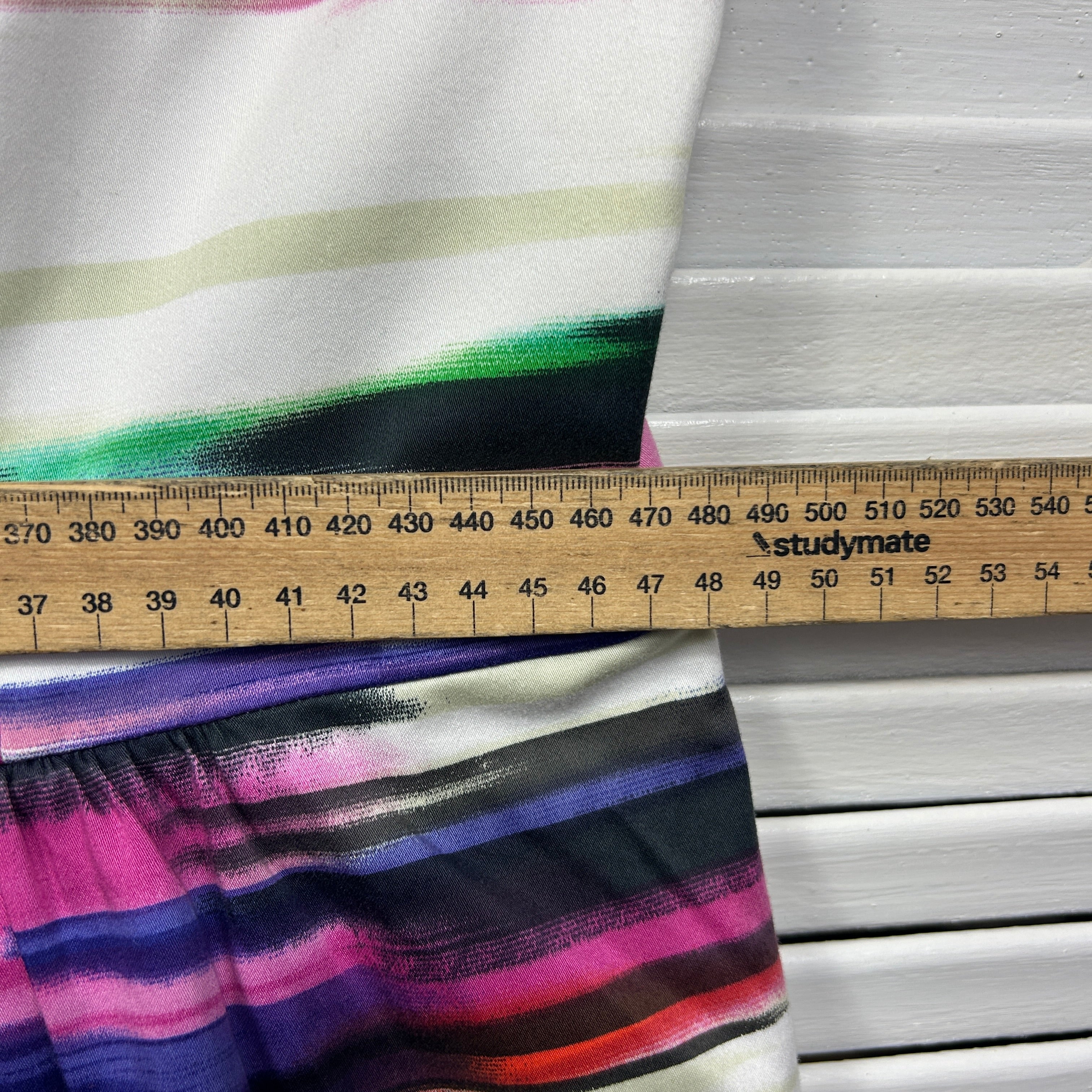 City Chic Mini Dress Size 18 Plus Medium Strapless Multicoloured Cocktail - Image 9