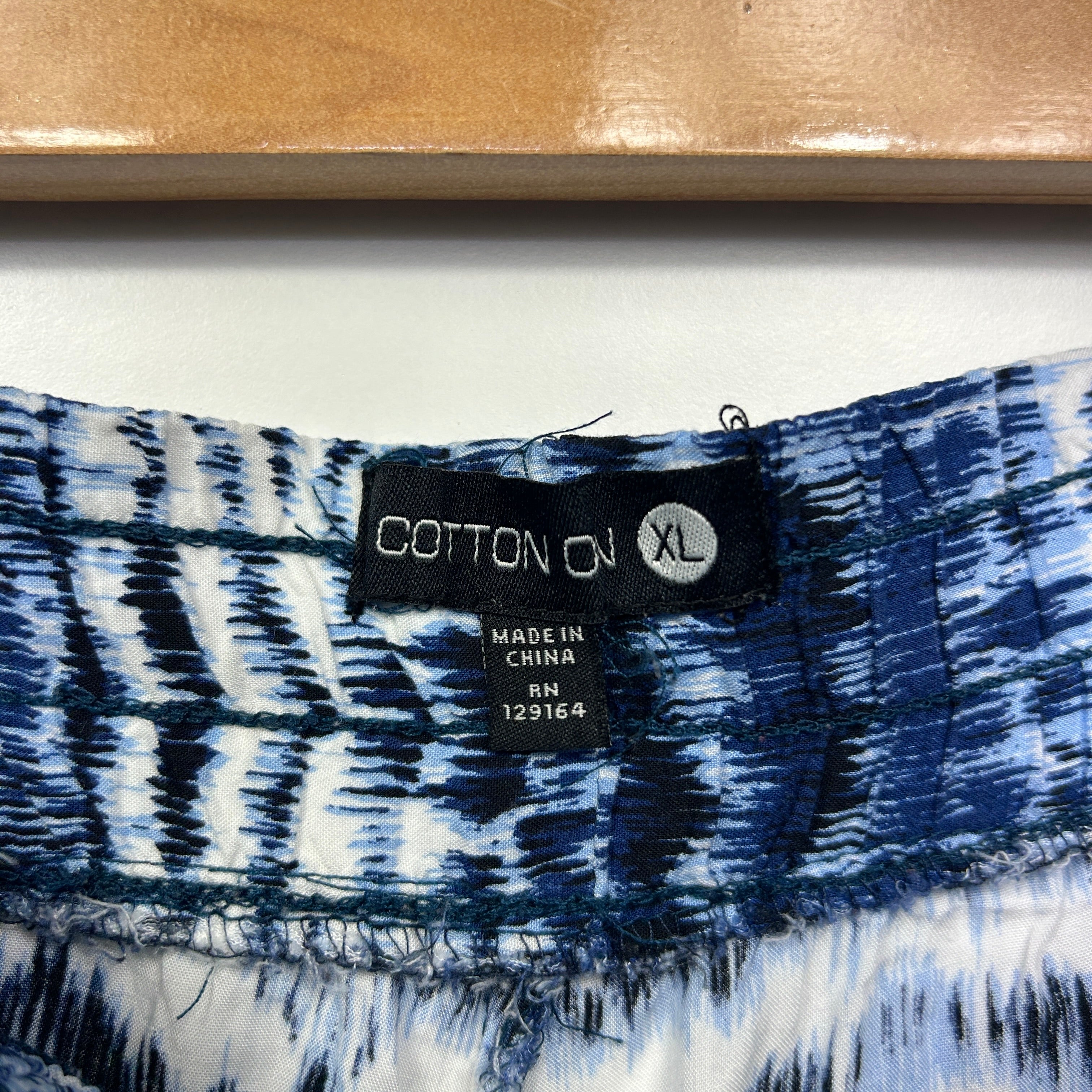 Cotton on Size 16 XL Blue Pockets Ankle Cuff Viscose - Image 5