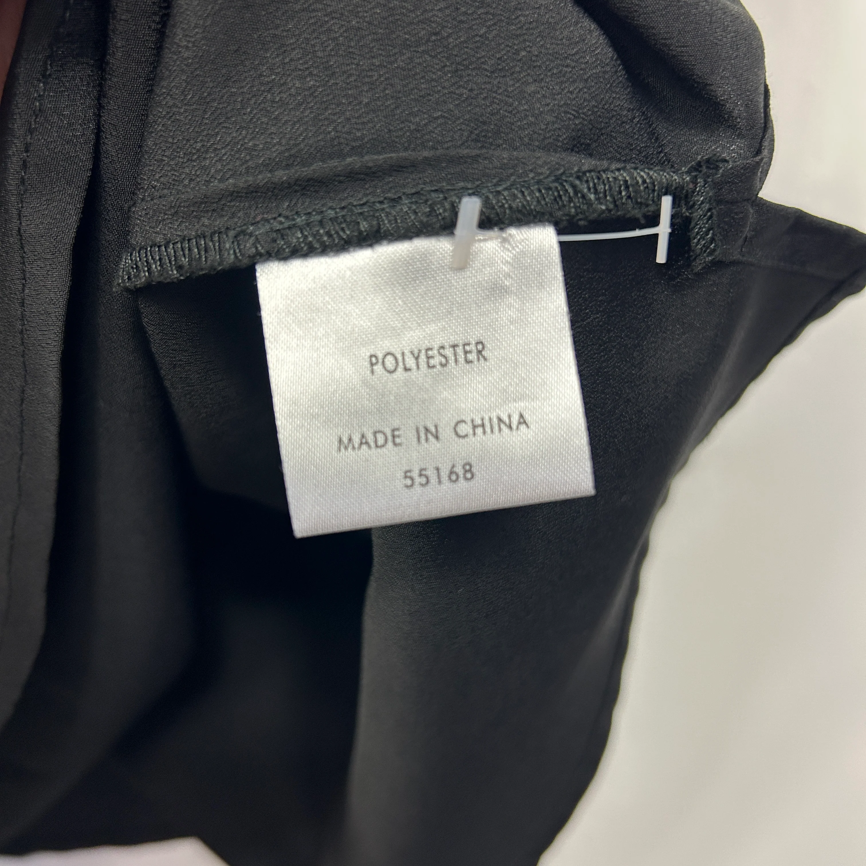 Suzanne Grae Top Size 14 Black Short Sleeve Ruffle - Image 4