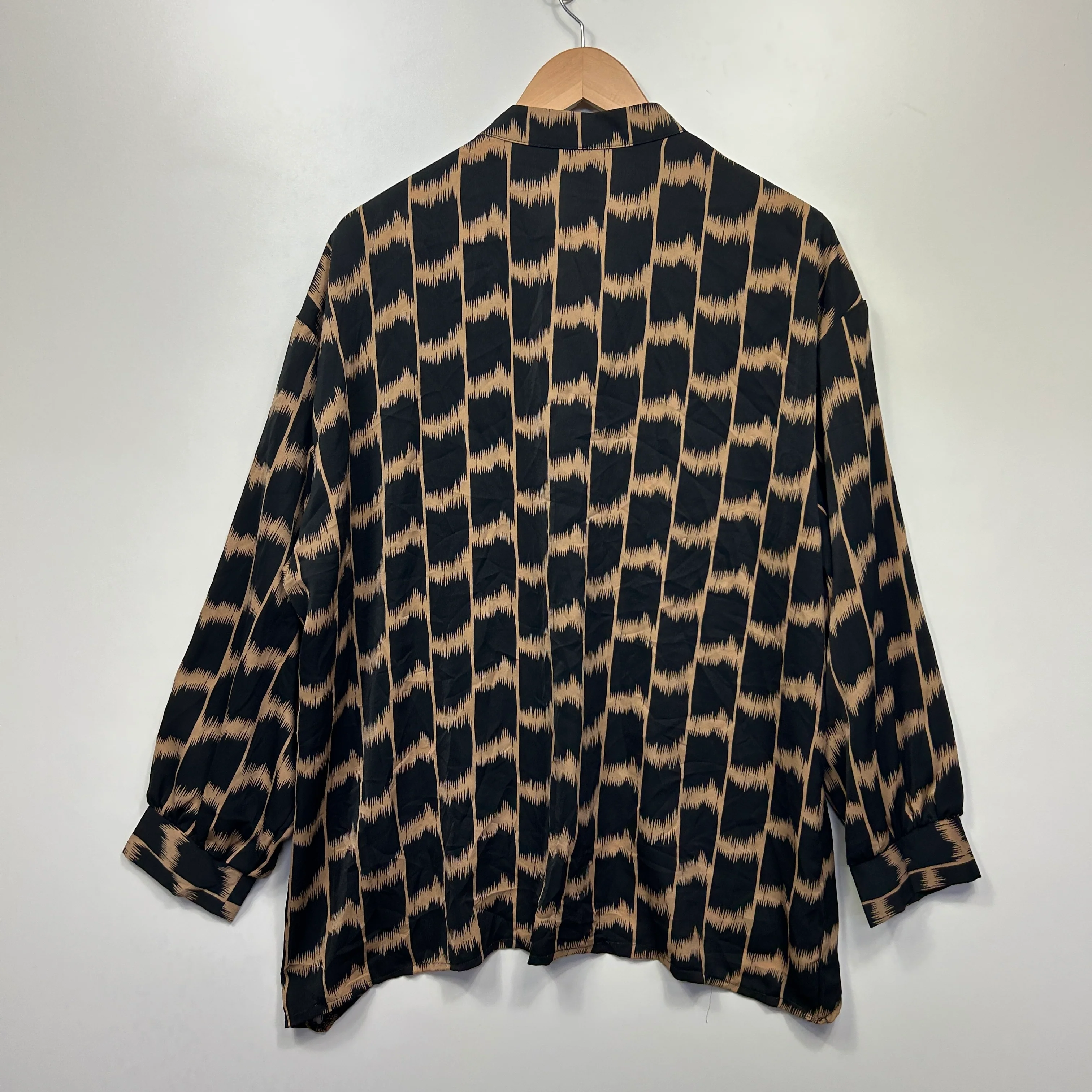 Shein Top Size 14 Large Long Sleeve Black - Image 5
