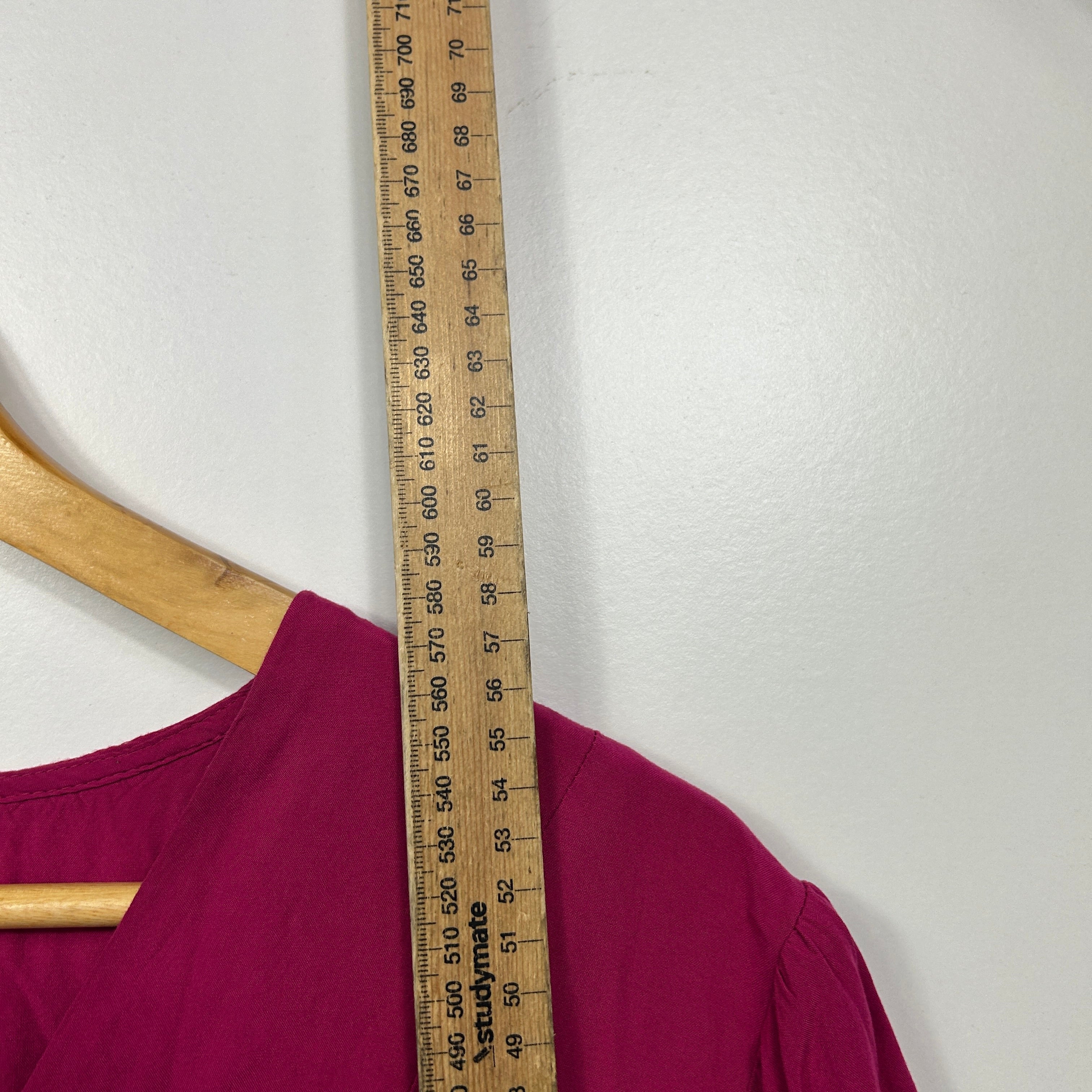 Abel The Label Pink 3/4 Sleeve Top - Size 16 - Image 6