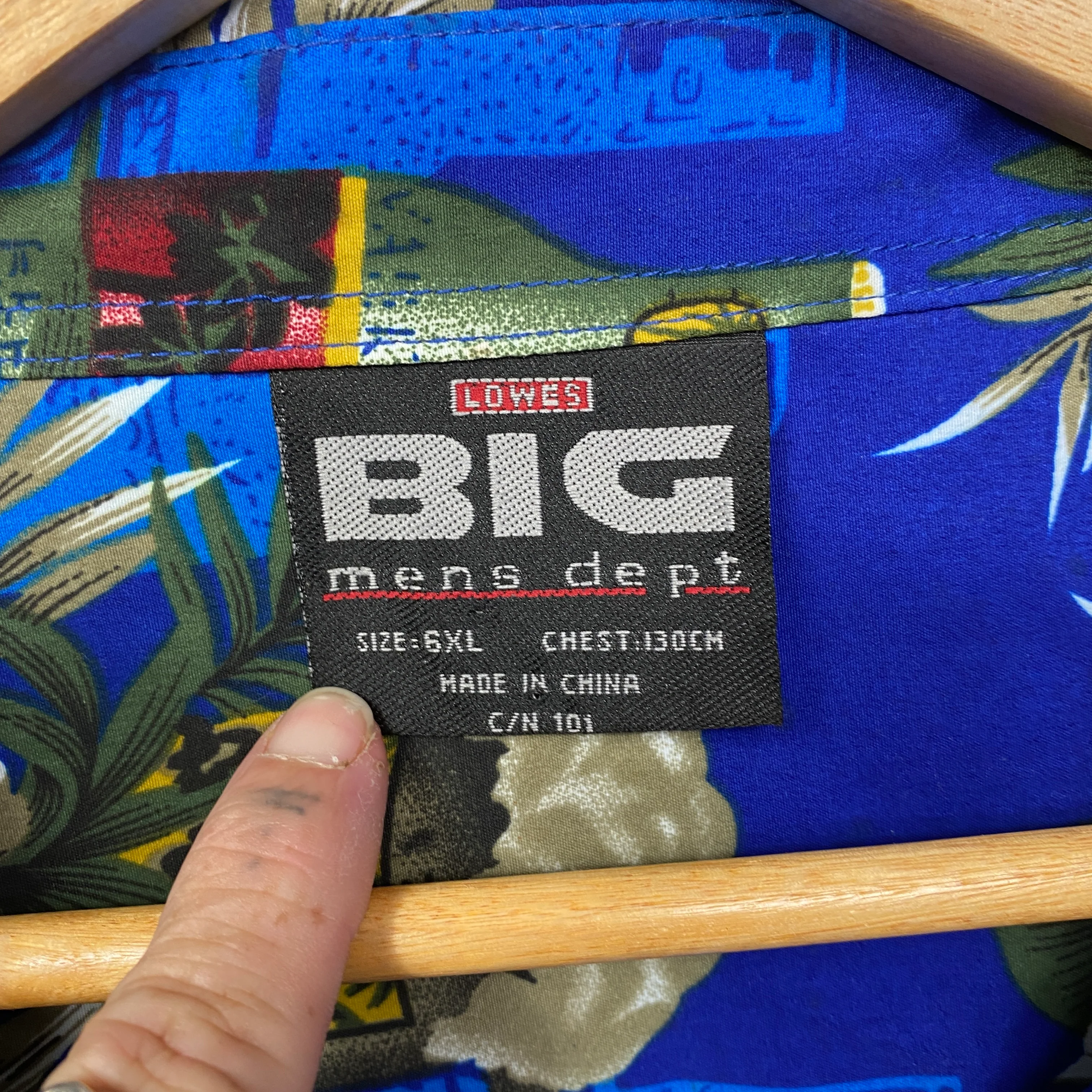 Hawaiian Mens Shirt Size 6XL Tropical Holiday Beer Cruise Lowes - Image 4