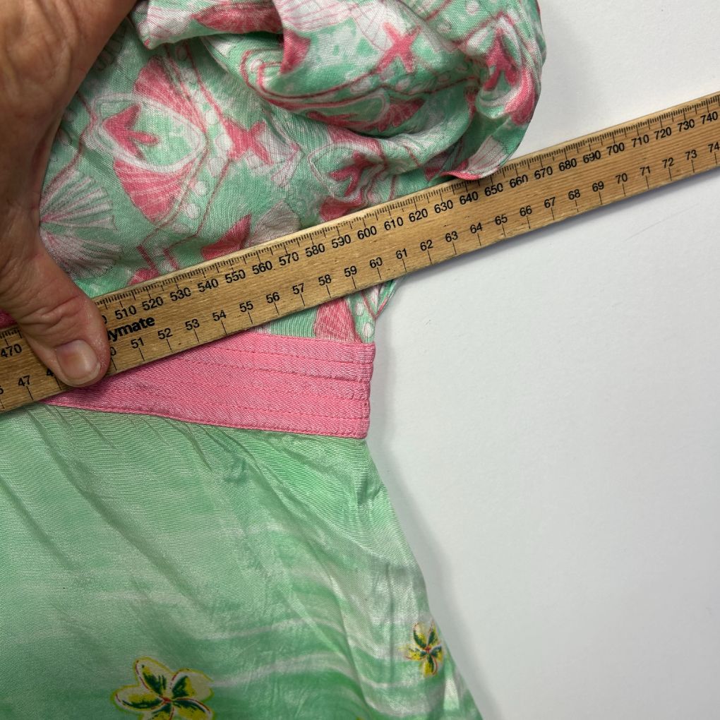 Adrift Multicoloured Tropical Print Maxi Dress - Size 3XL - Image 6