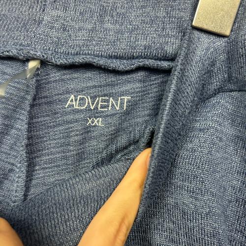 Advent Blue Marle Drawstring Jogger Pants - Size XXL - Image 2