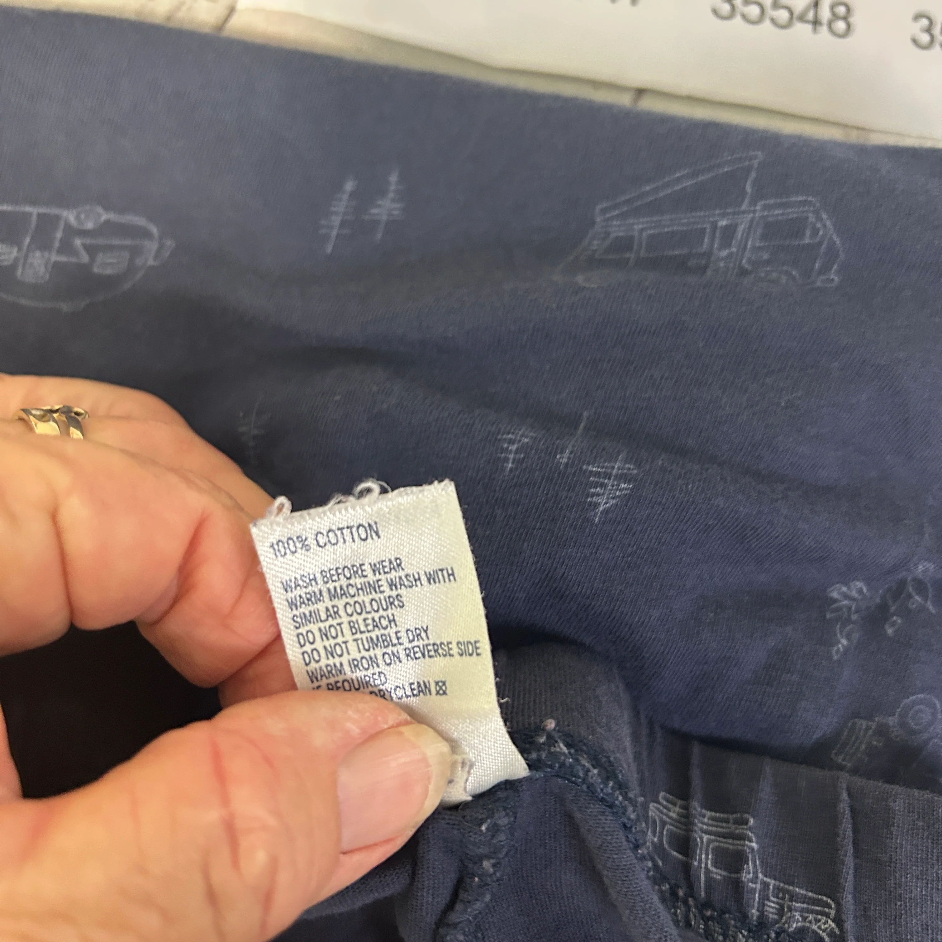Anko Navy Sleep Pants - Size XL - Image 3