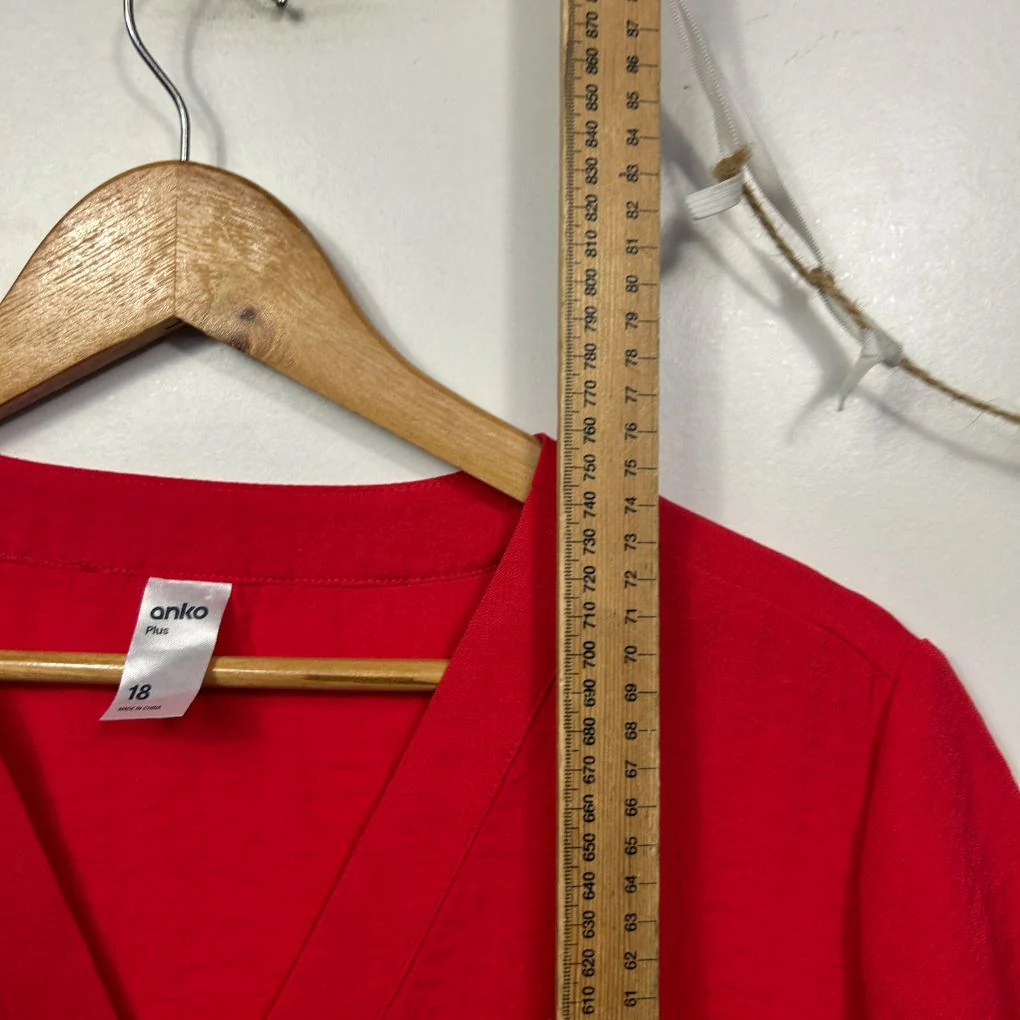 Anko Red Top - Size 18 - Image 6