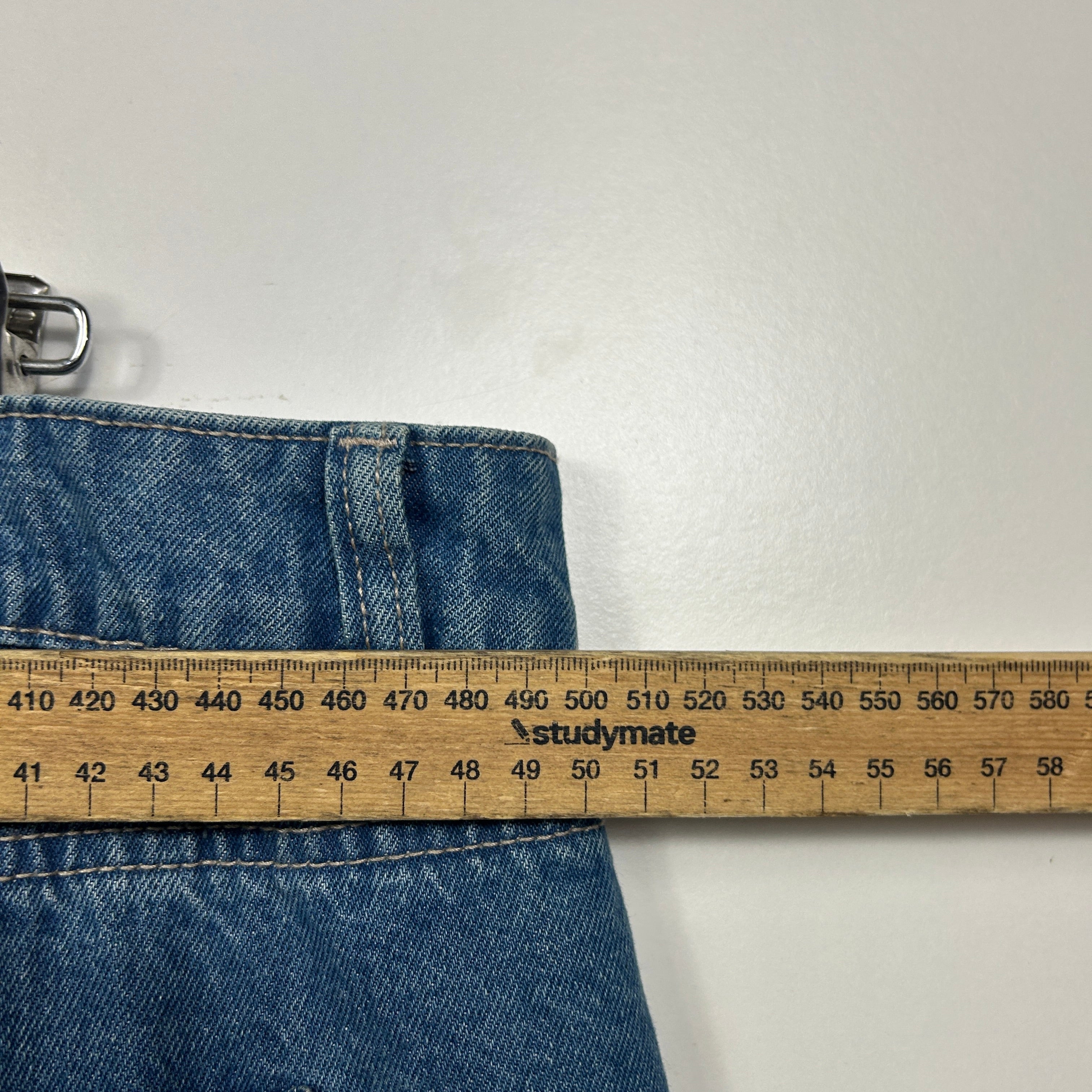 Anko Wide Low Rise Denim Jeans - Size 18 - Image 5