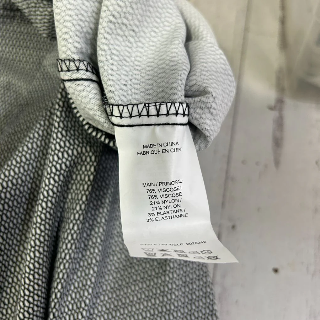 Autograph Black and White Printed Pants - Size 16 - Image 2