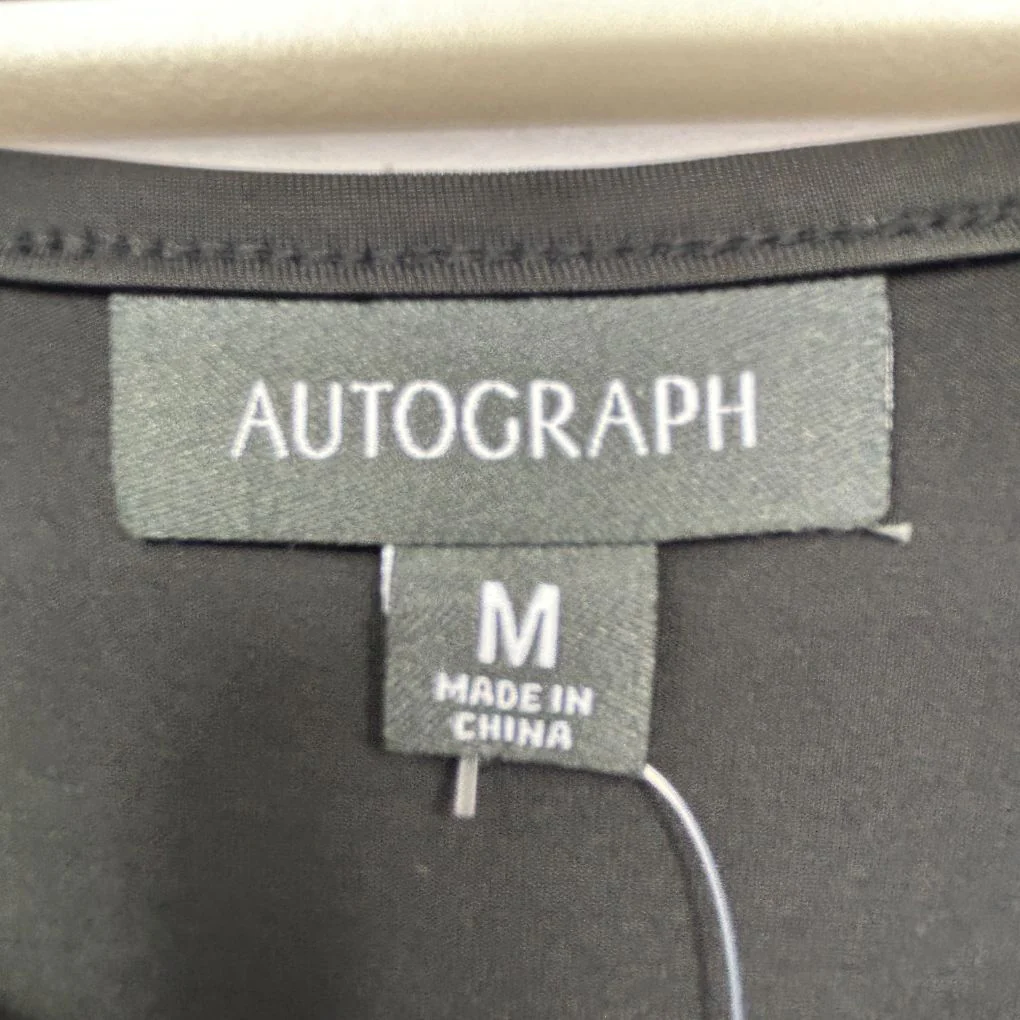 Autograph Black Long Sleeve Top - Size 18/M - Image 3