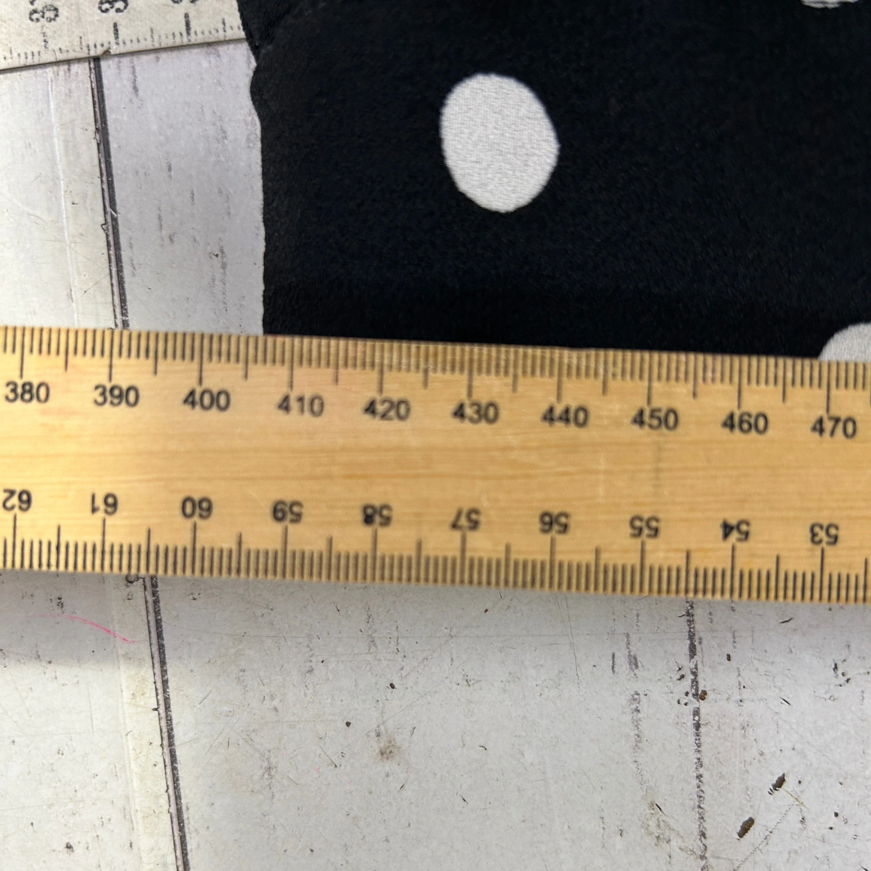 Autograph Black Polka Dot Hi Low Skirt - Size 24 - Image 4
