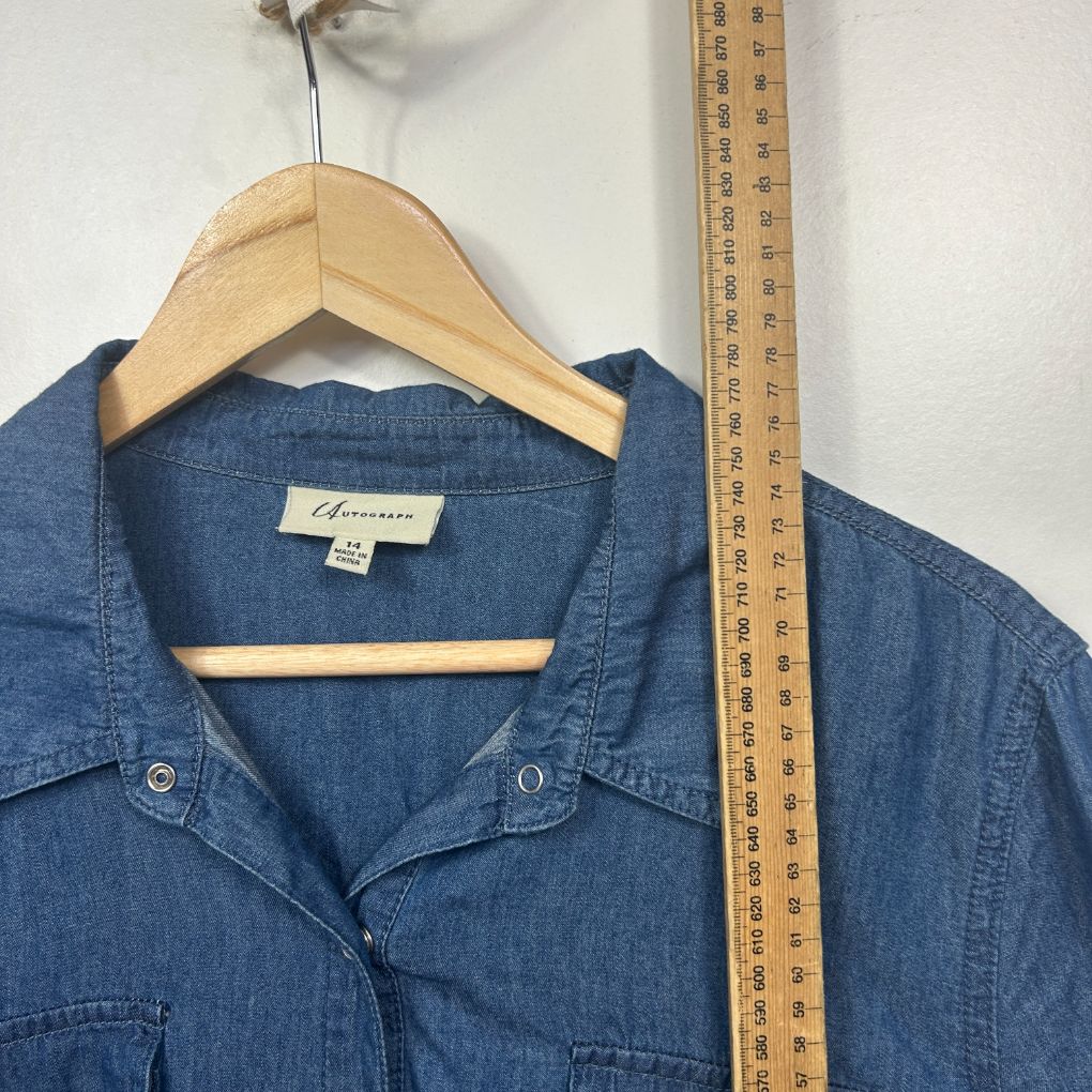 Autograph Chambray Shirt - Size 14 - Image 6
