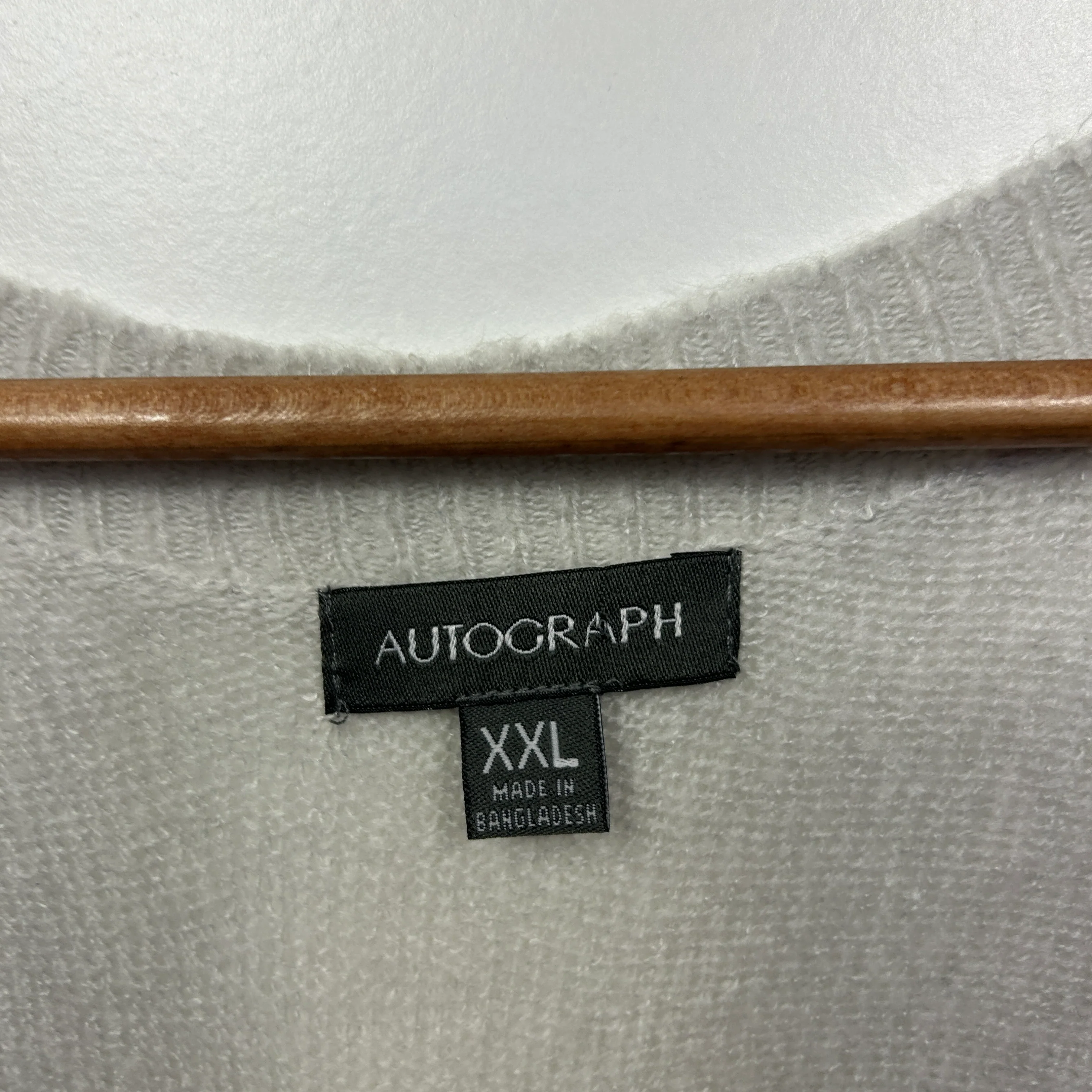 Autograph Cream Jumper - Size XXL - Image 3