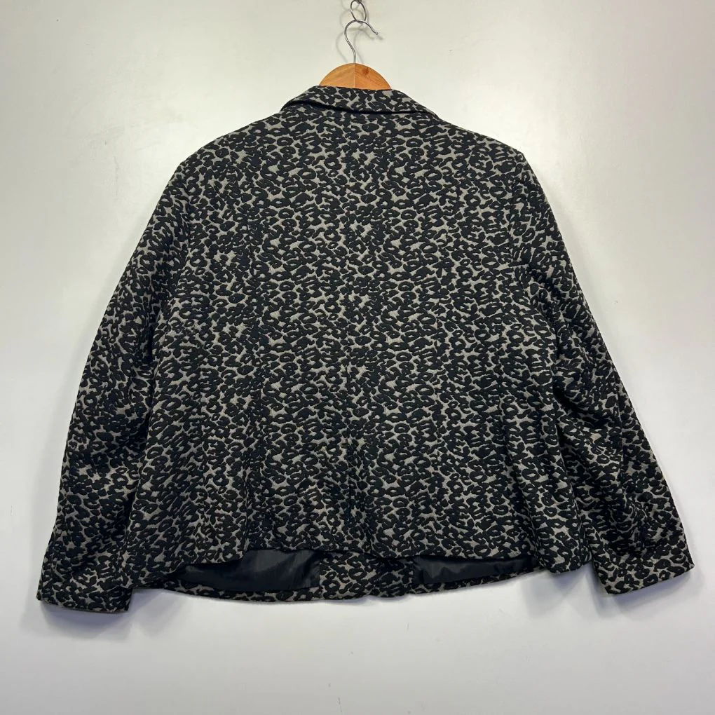 Autograph Leopard Print Blazer - Size 22 - Image 4