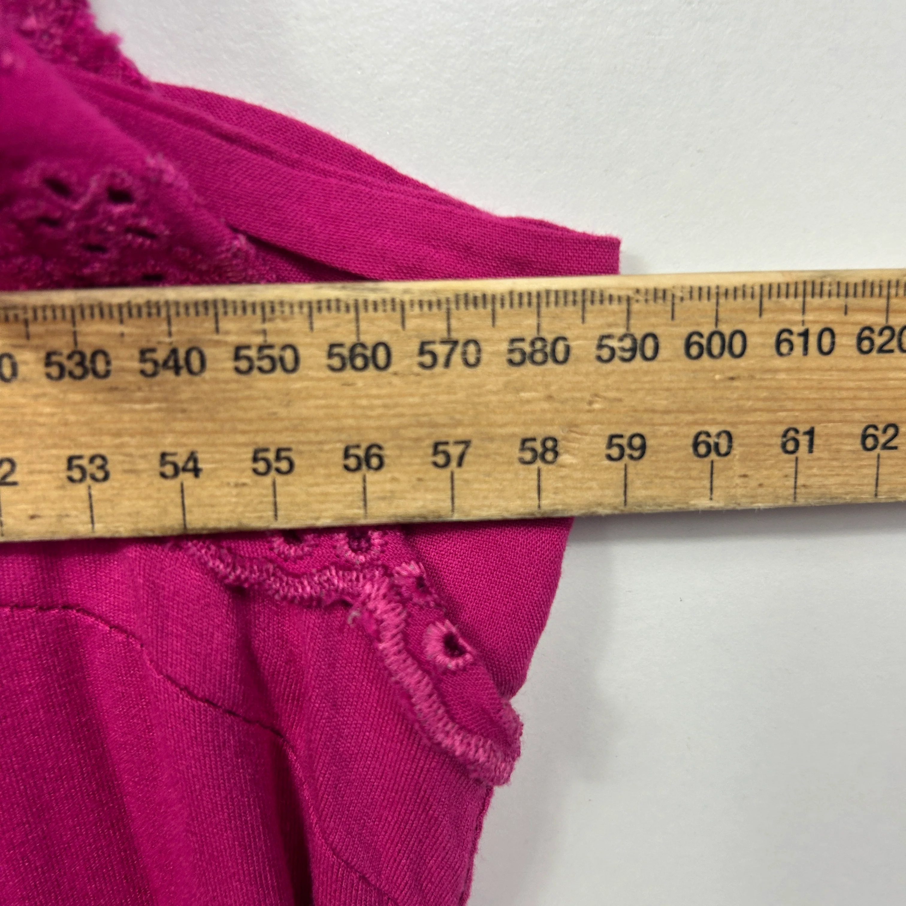 Autograph Magenta Broderie Top - Size 16/Small Plus - Image 5