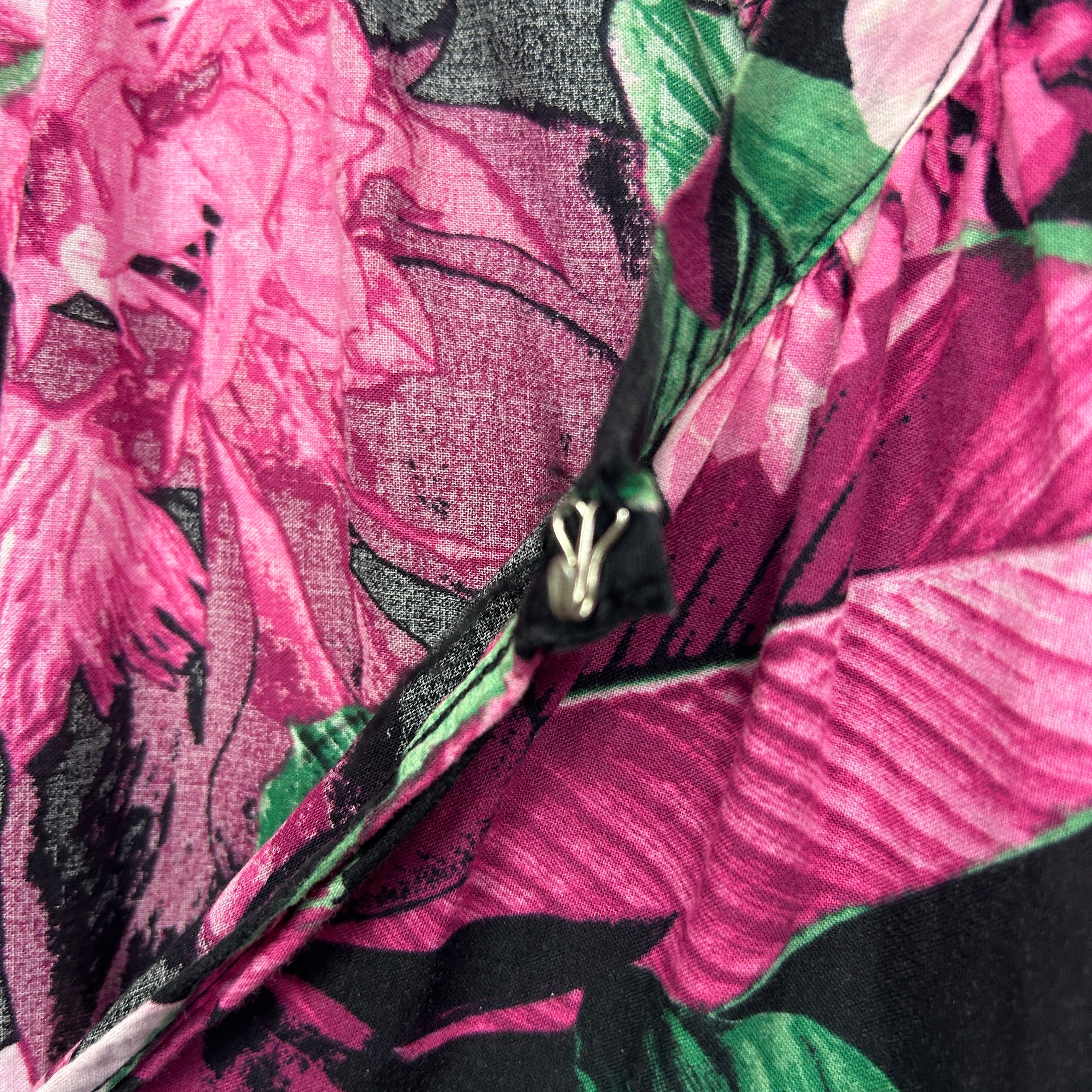 Autograph Multicoloured Cotton Floral Top - Size 18 - Image 5