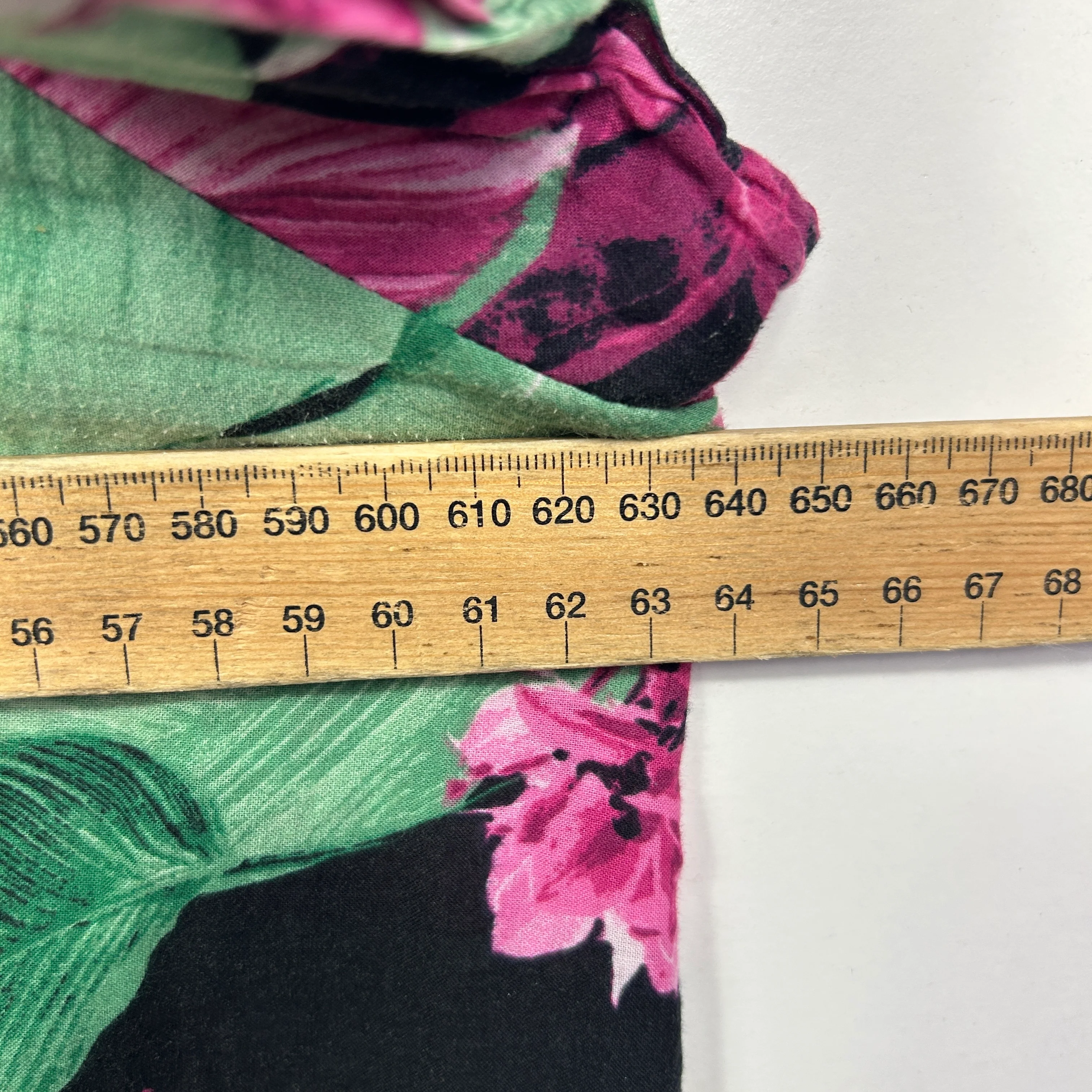 Autograph Multicoloured Cotton Floral Top - Size 18 - Image 8