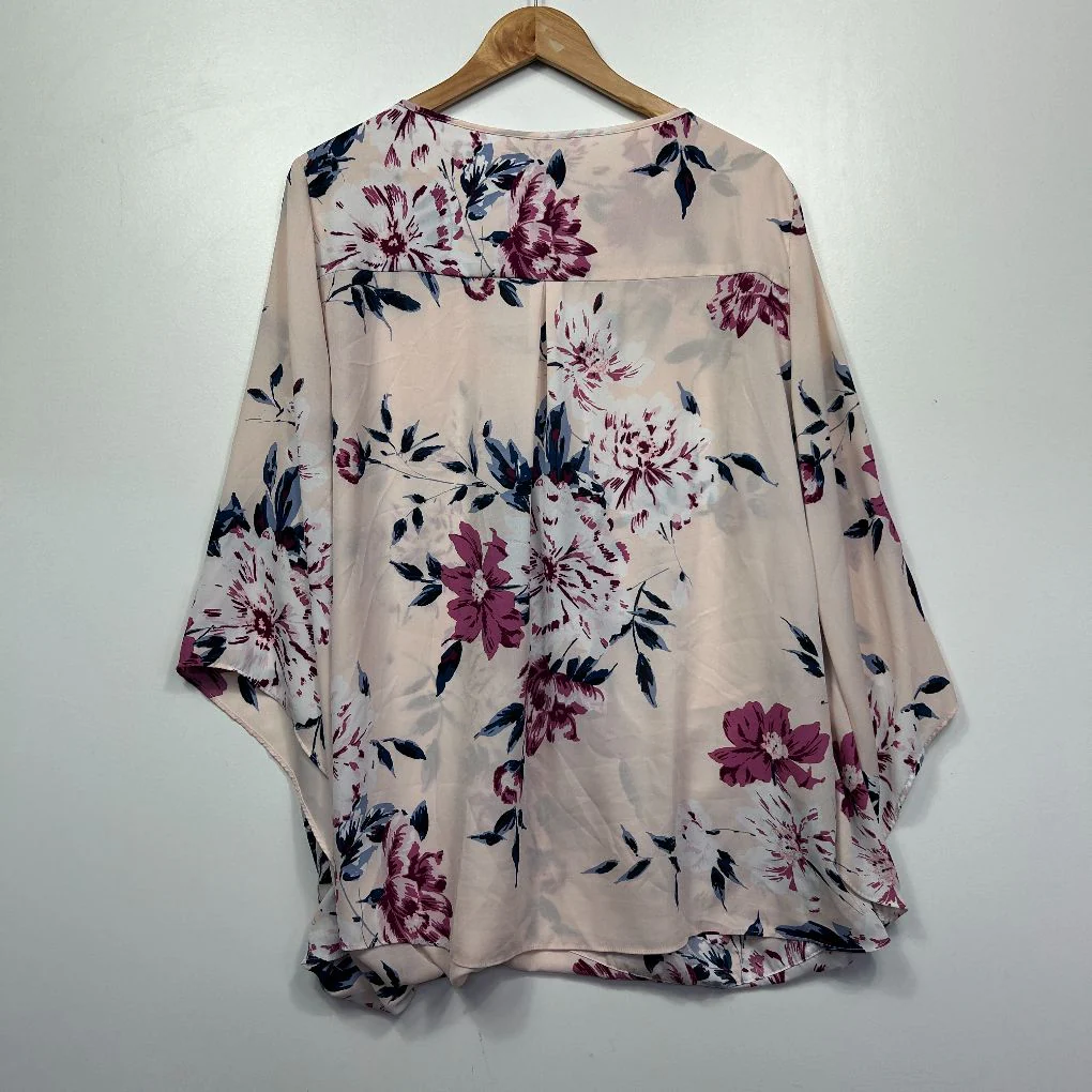 Autograph Pink Floral Blouse - Size 20 - Image 6