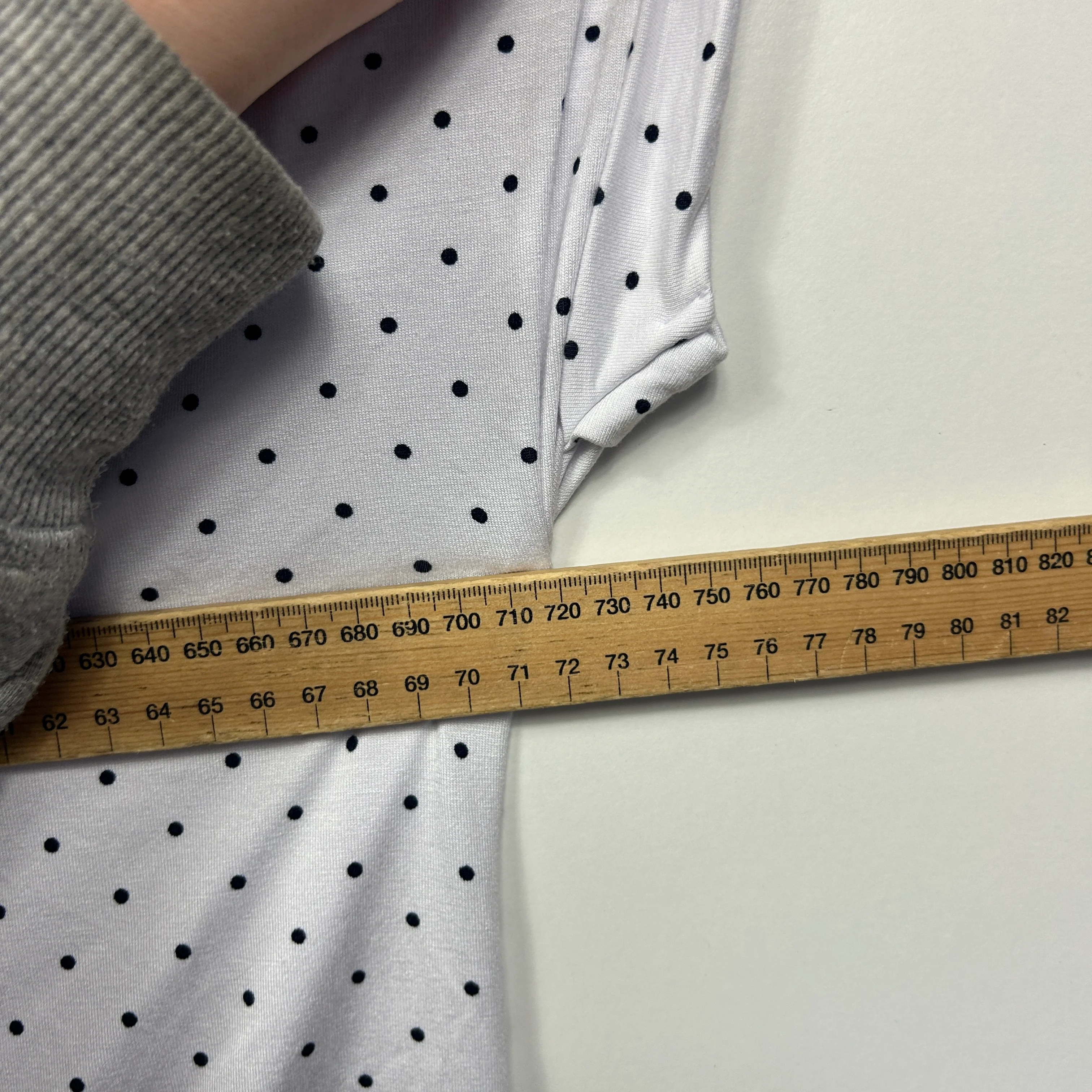 Autograph White Polka Dot Top - Size 24 - Image 7