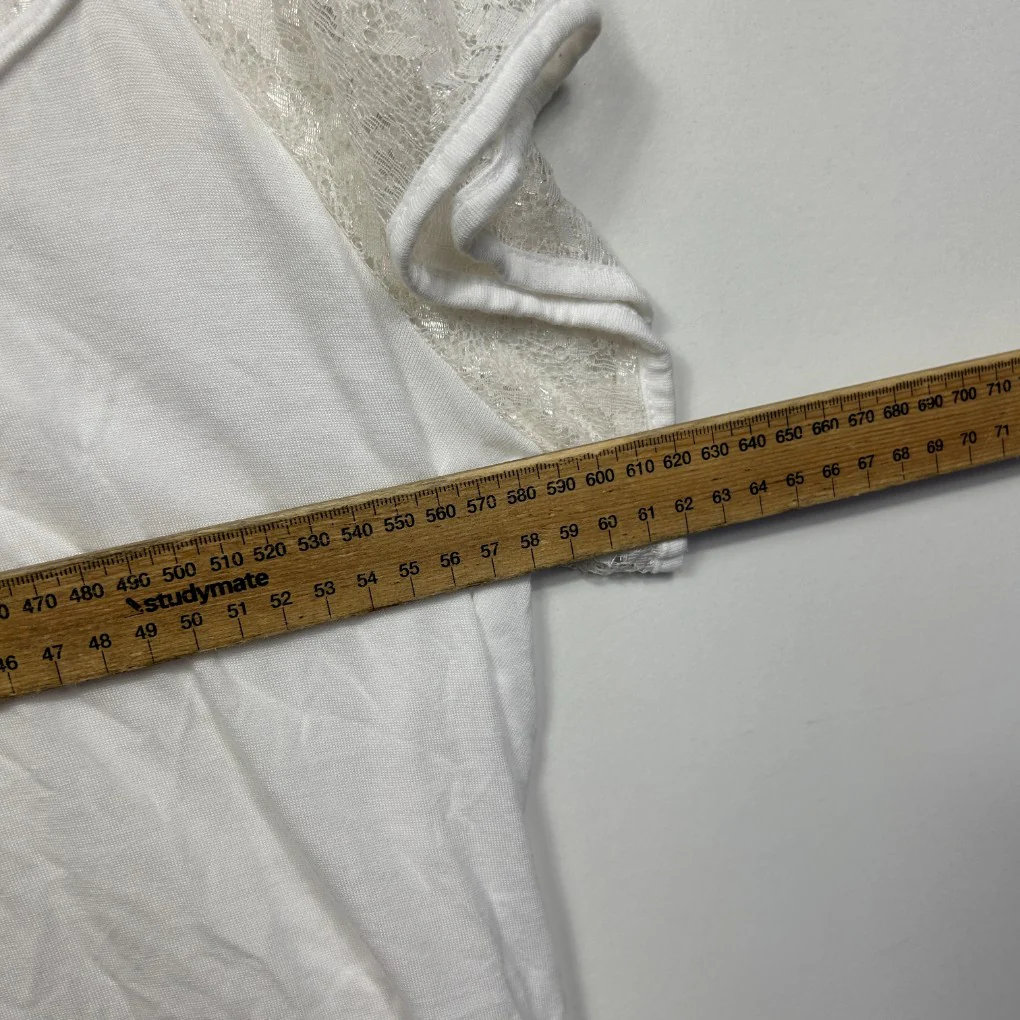 Autograph White Lace Top - Size 24 - Image 5