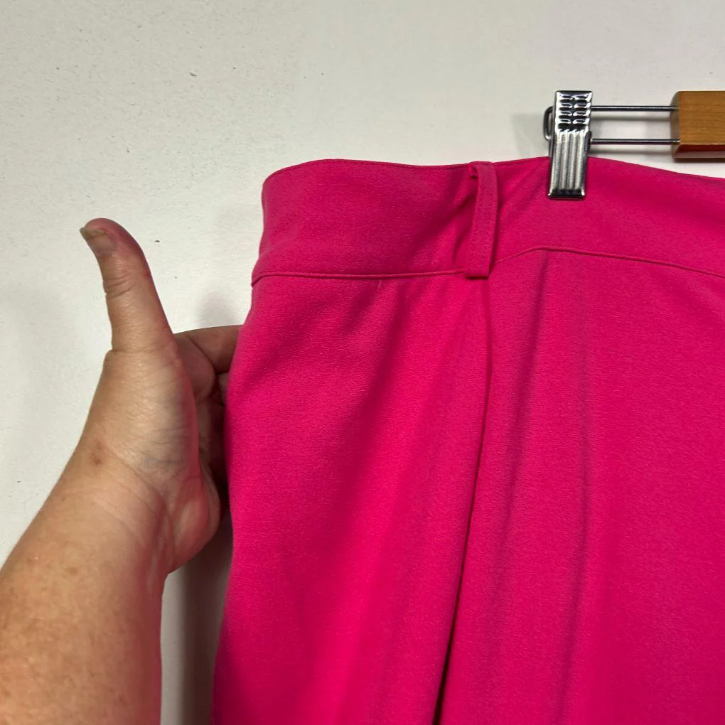 Avella Hot Pink Wide-Leg Pants - Size 26 - Image 3
