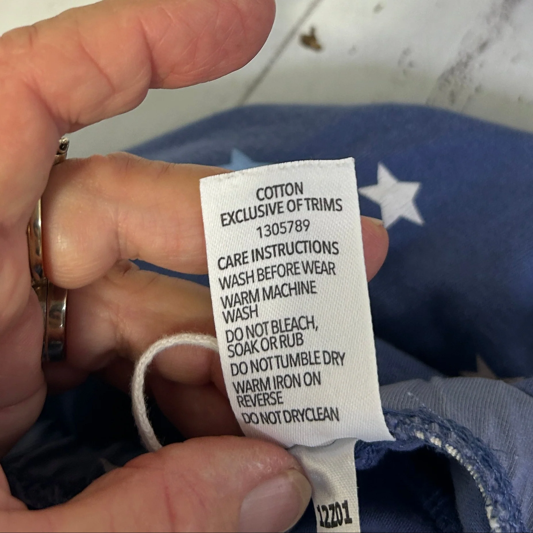 Avella Navy Star Sleep PJ Pants - Size 18 - Image 4