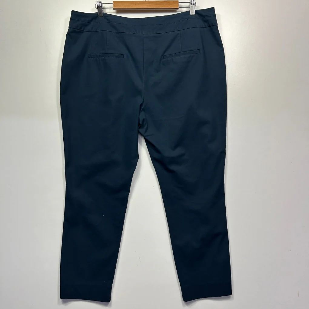Basque Navy Trousers - Size 18W - Image 4