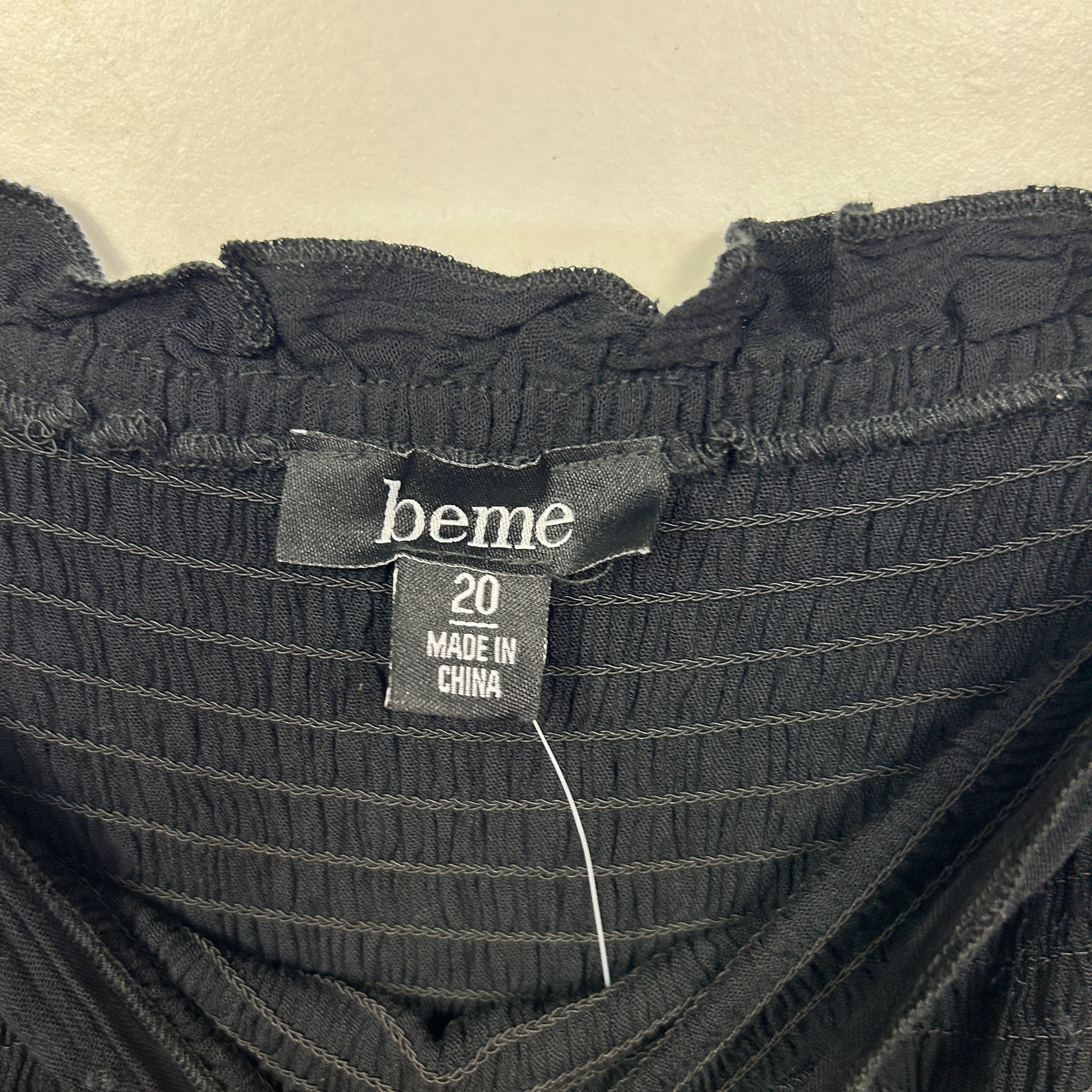 Beme Black Textured Maxi Dress - Size 20 - Image 3