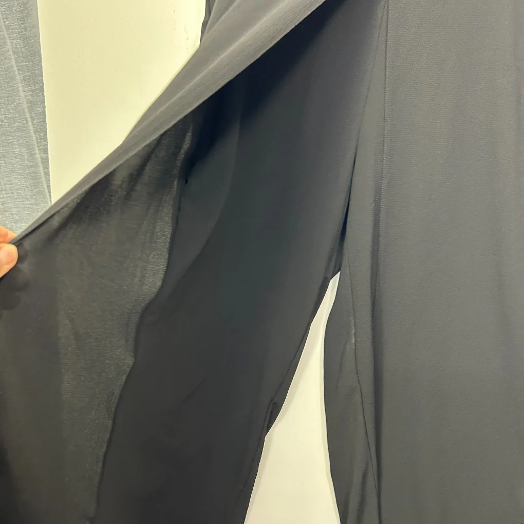 Beme Black Wide-Leg Pants - Size 14 - Image 5