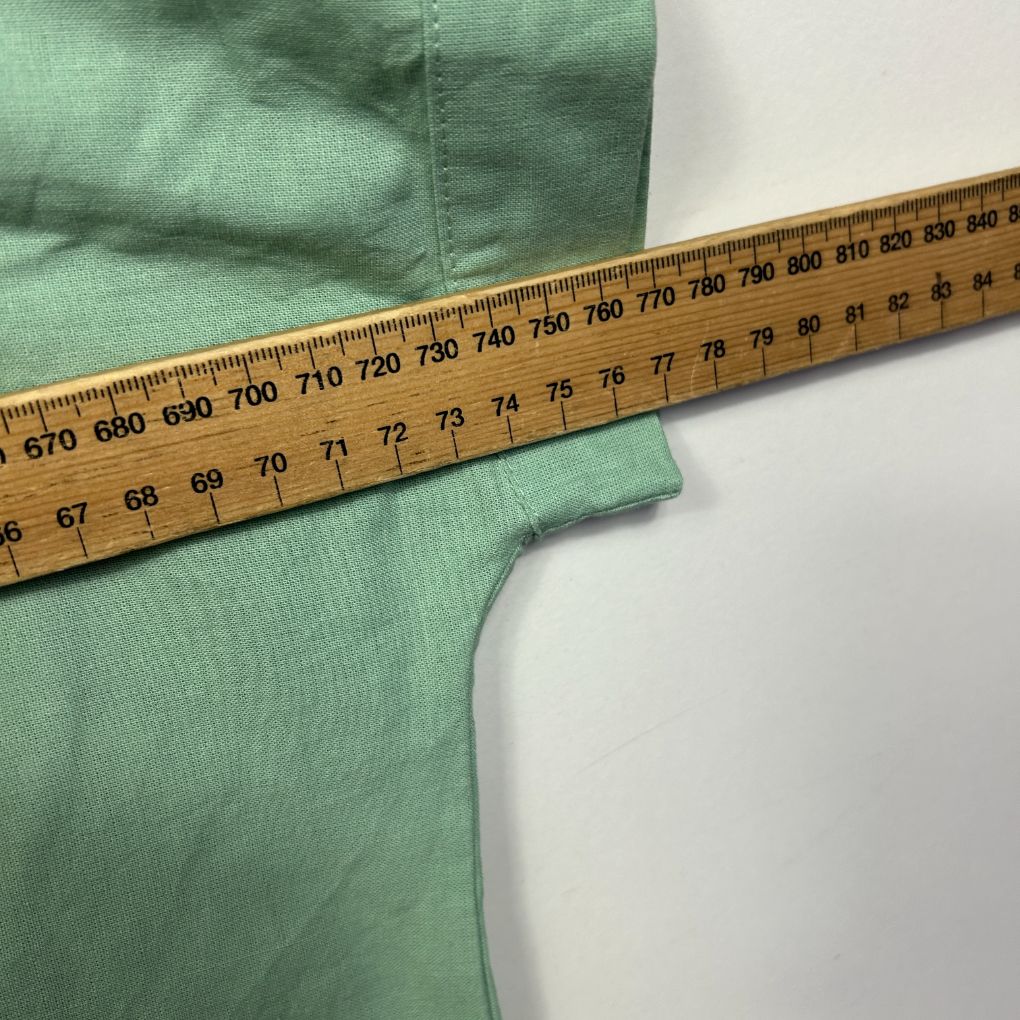Beme Green Linen Shirt - Size 20 - Image 5