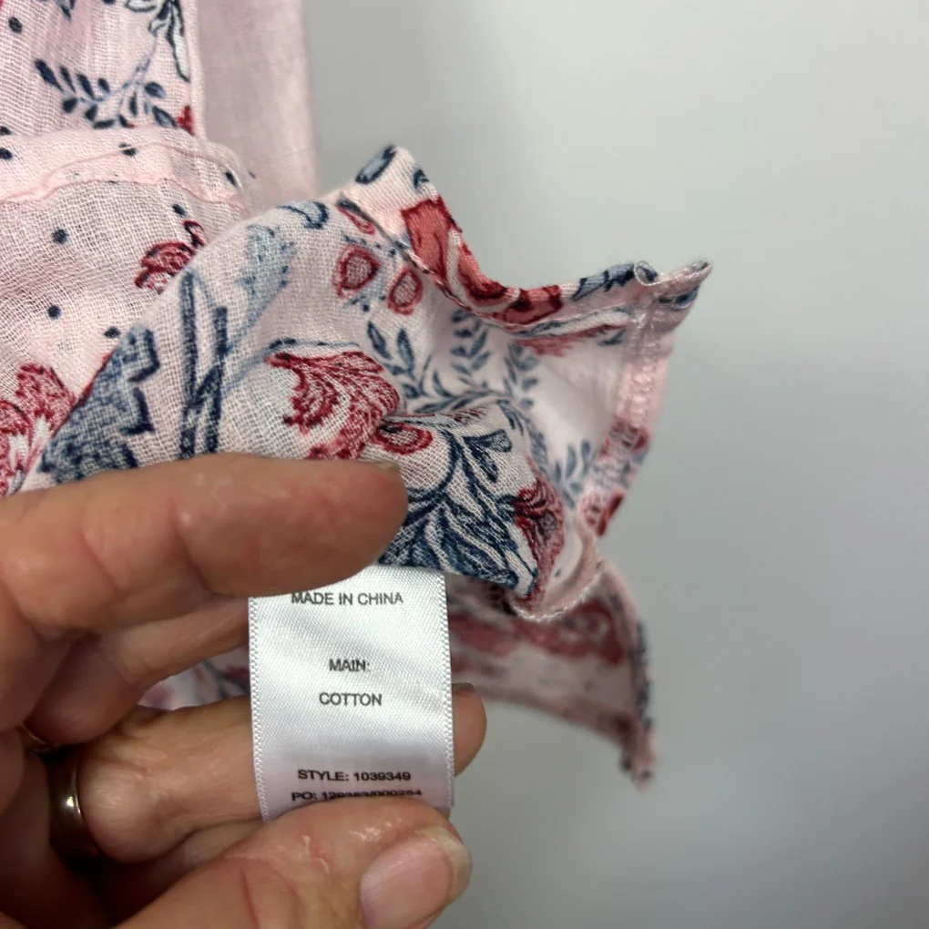 Beme Multicoloured Floral Top - Size 18 - Image 4