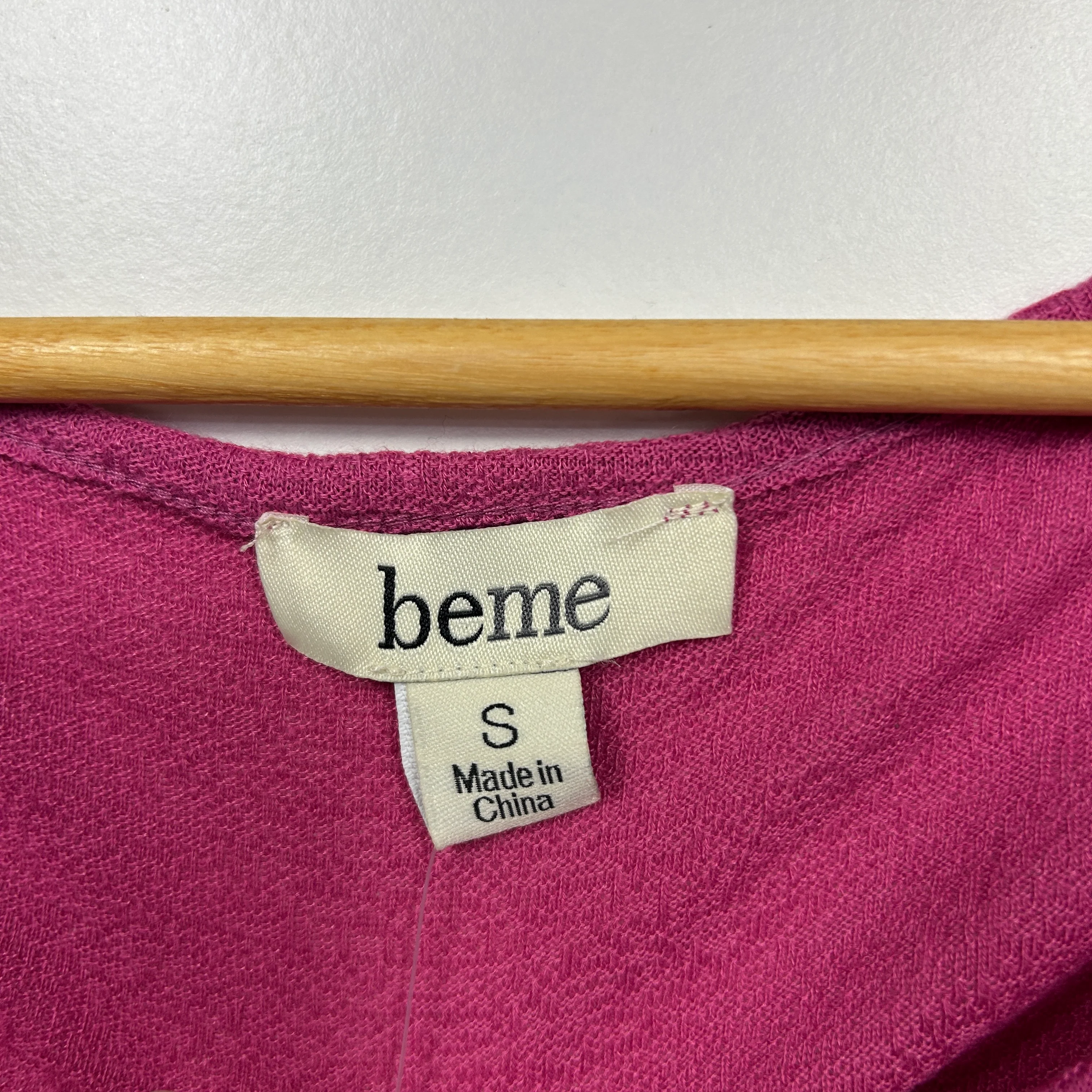 beme Sleeveless Pink Tiered Swing Top  - Size 16/Small - Image 2