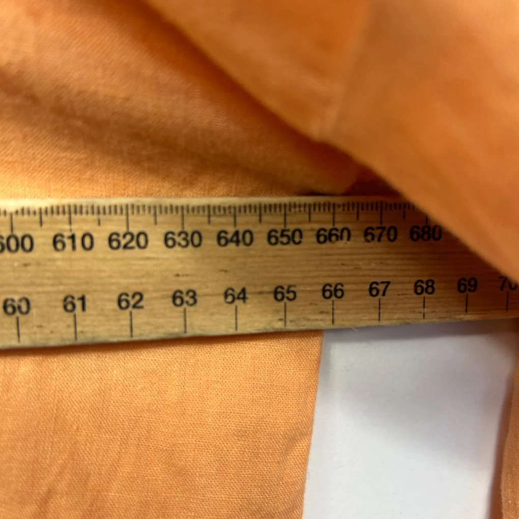Betty Basics Orange Linen Shirt - Size 16 - Image 3