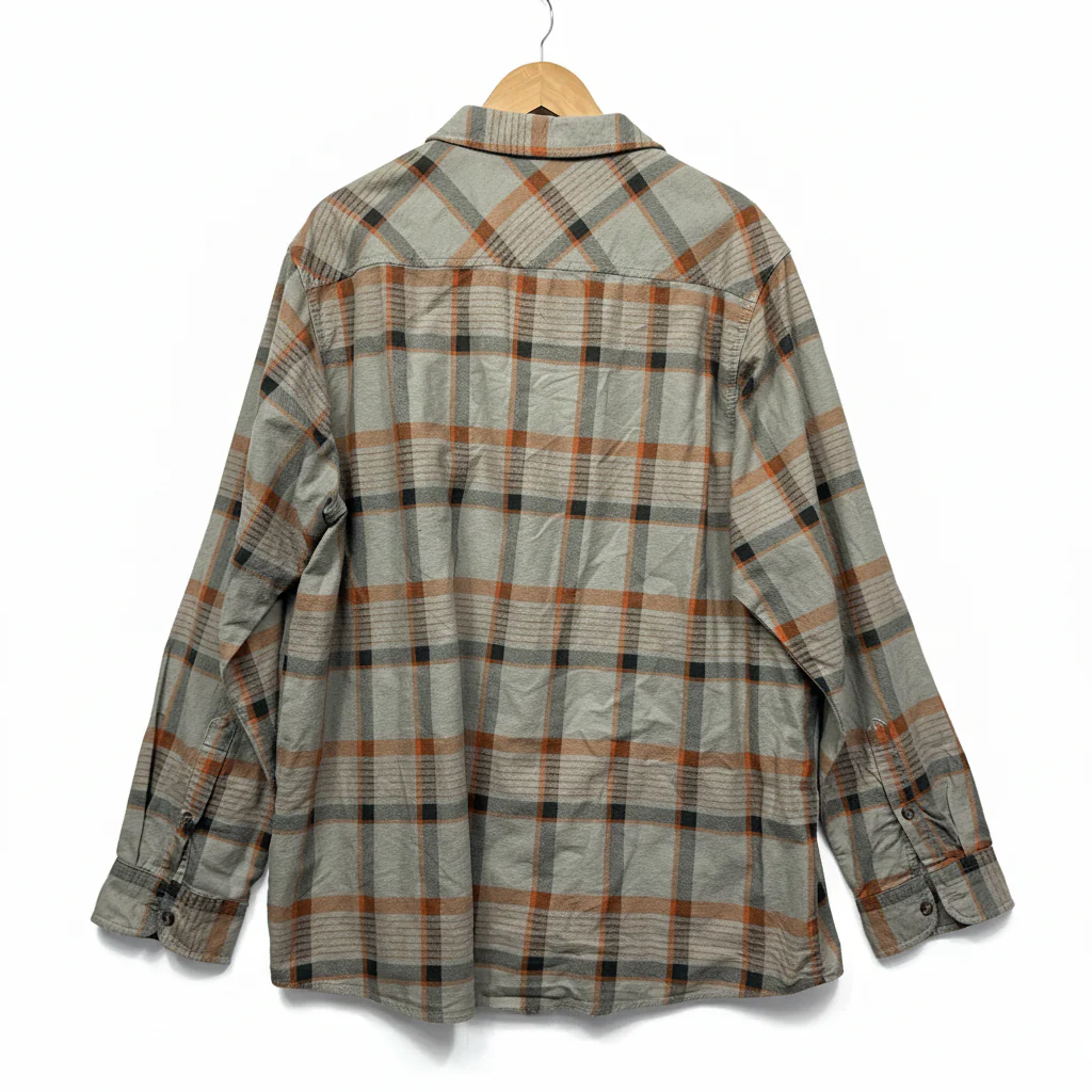 Big Joe Multicoloured Check Shirt - Size 4XL - Image 2