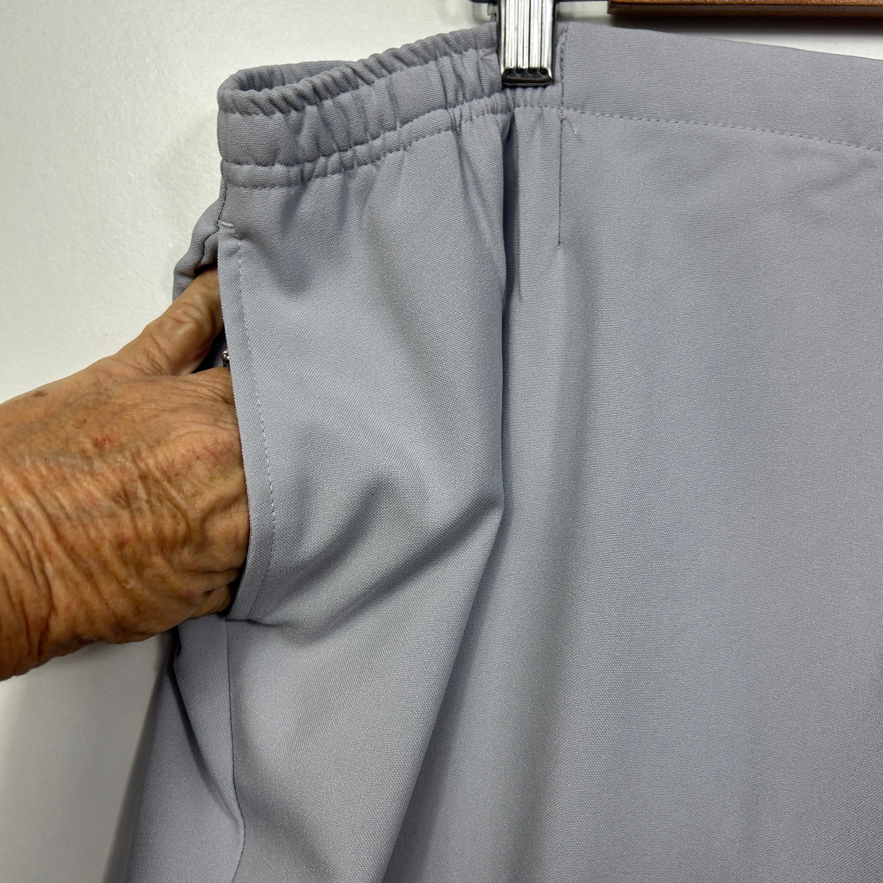 Black Pepper Grey Pants - Size 18 - Image 2