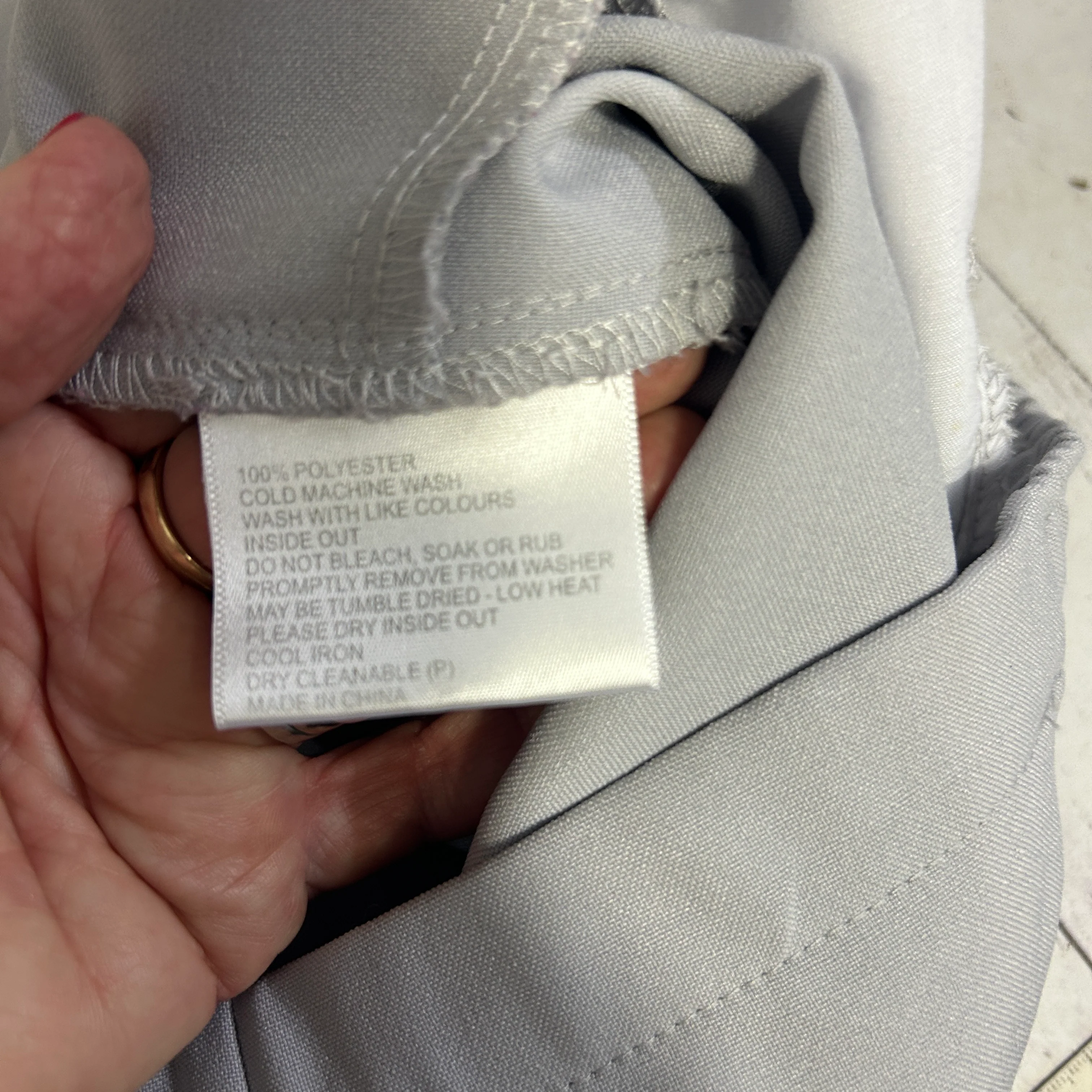 Black Pepper Grey Pants - Size 18 - Image 4