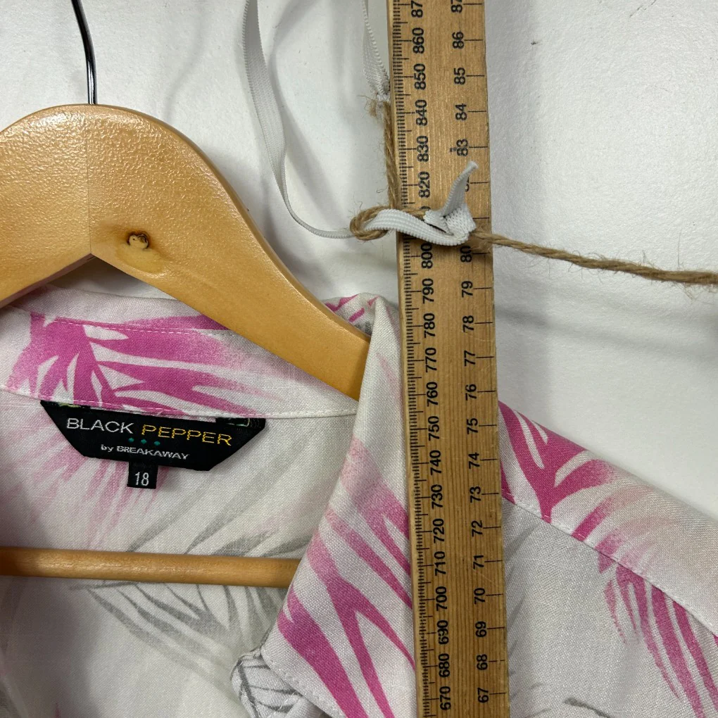 Black Pepper Multicoloured Shirt - Size 18 - Image 5